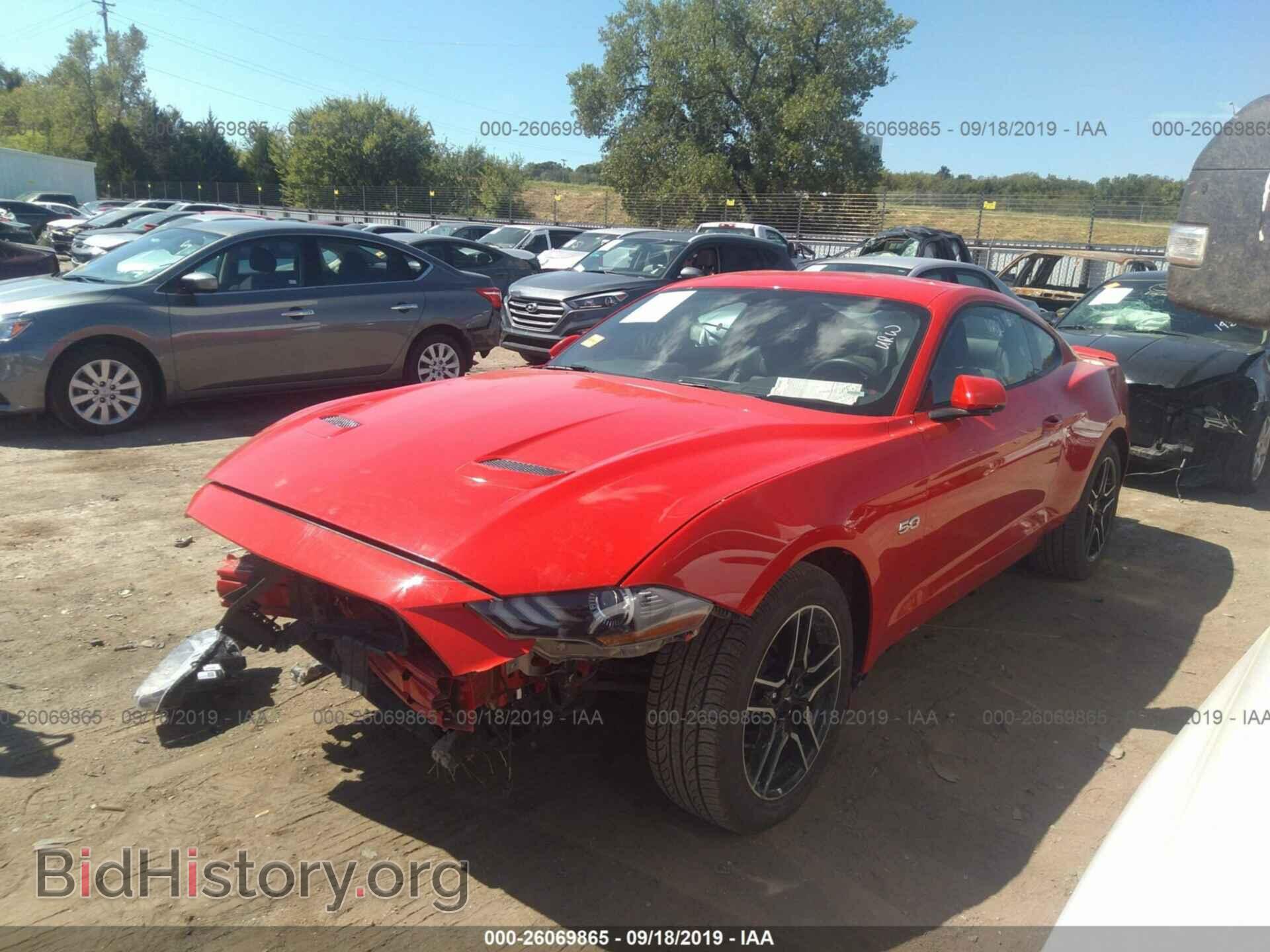 2019 FORD MUSTANG - VIN: 1FA6P8CF7K5161915 - Фото 2