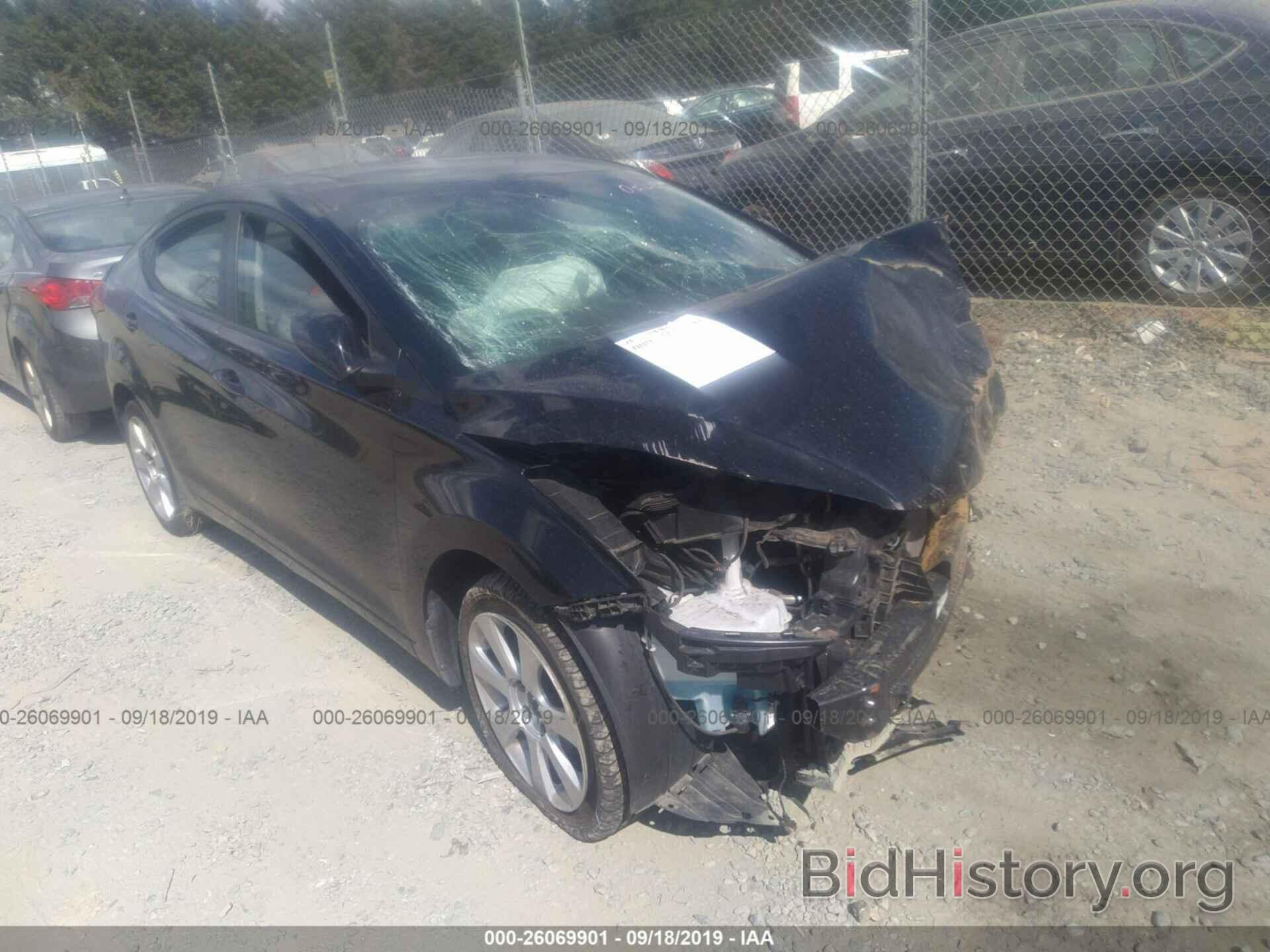 Photo 5NPDH4AE8BH075515 - HYUNDAI ELANTRA 2011