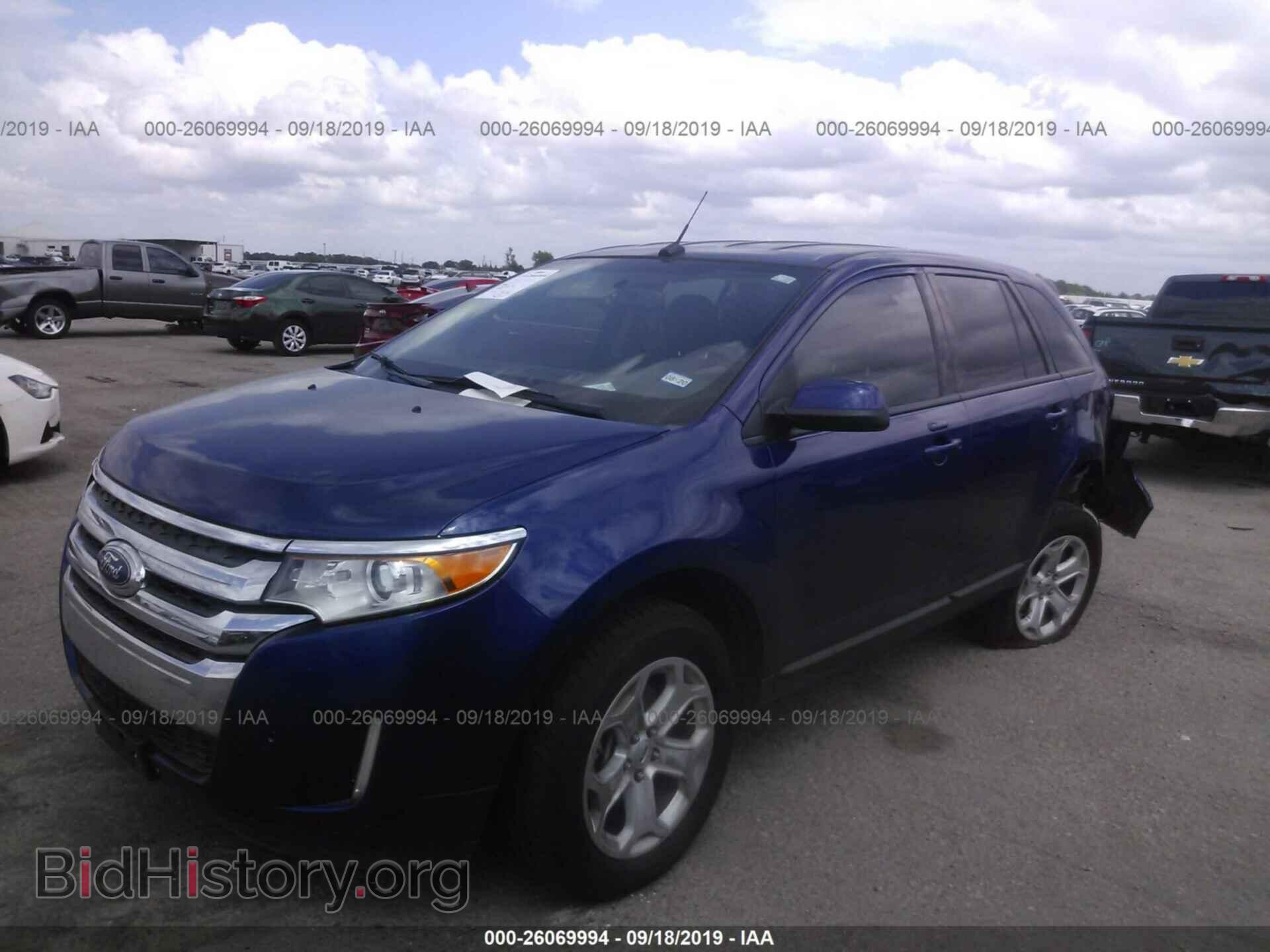 2013 FORD EDGE - VIN: 2FMDK4JC3DBB66041 - Фото 2
