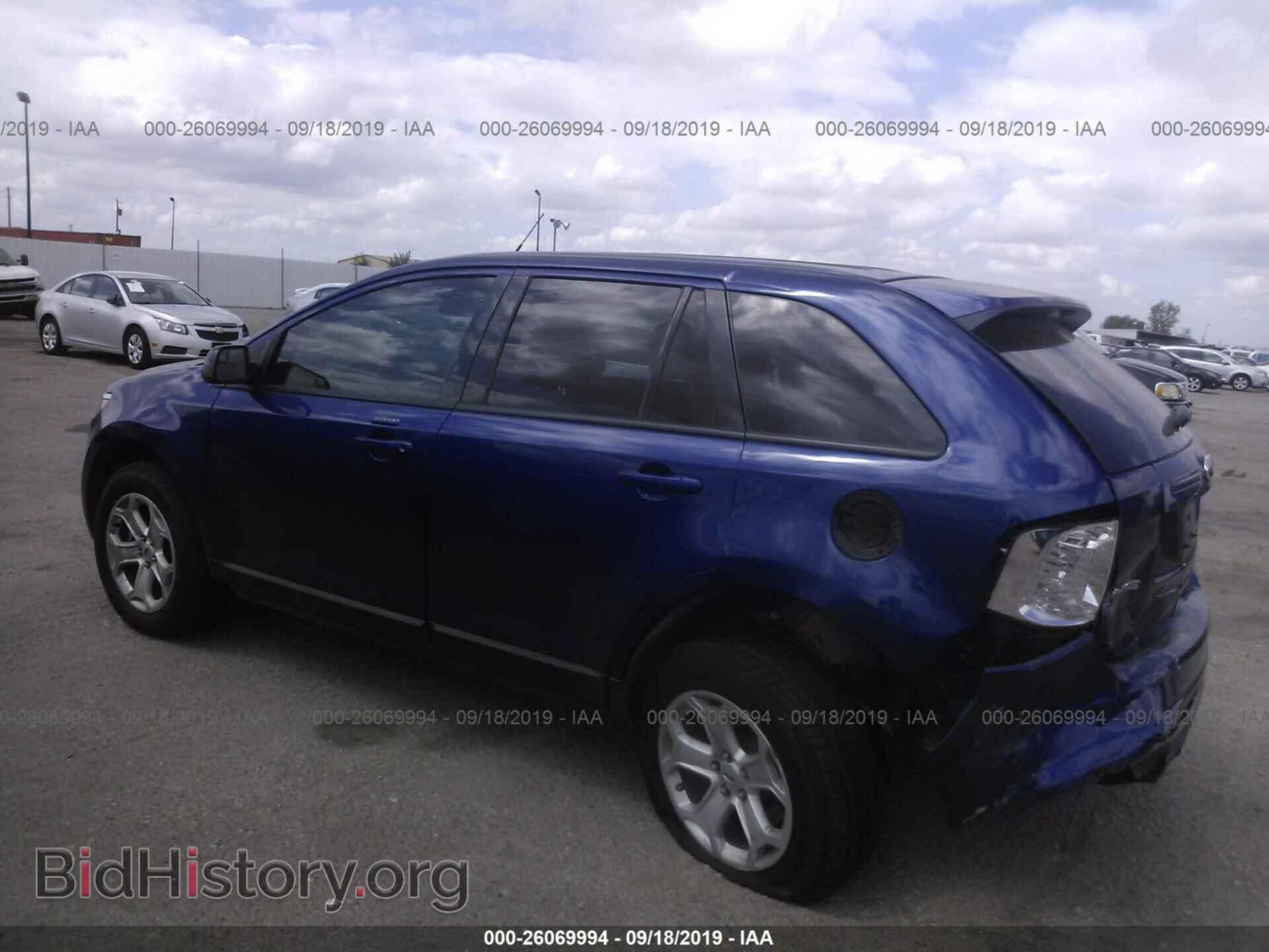 2013 FORD EDGE - VIN: 2FMDK4JC3DBB66041 - Фото 3