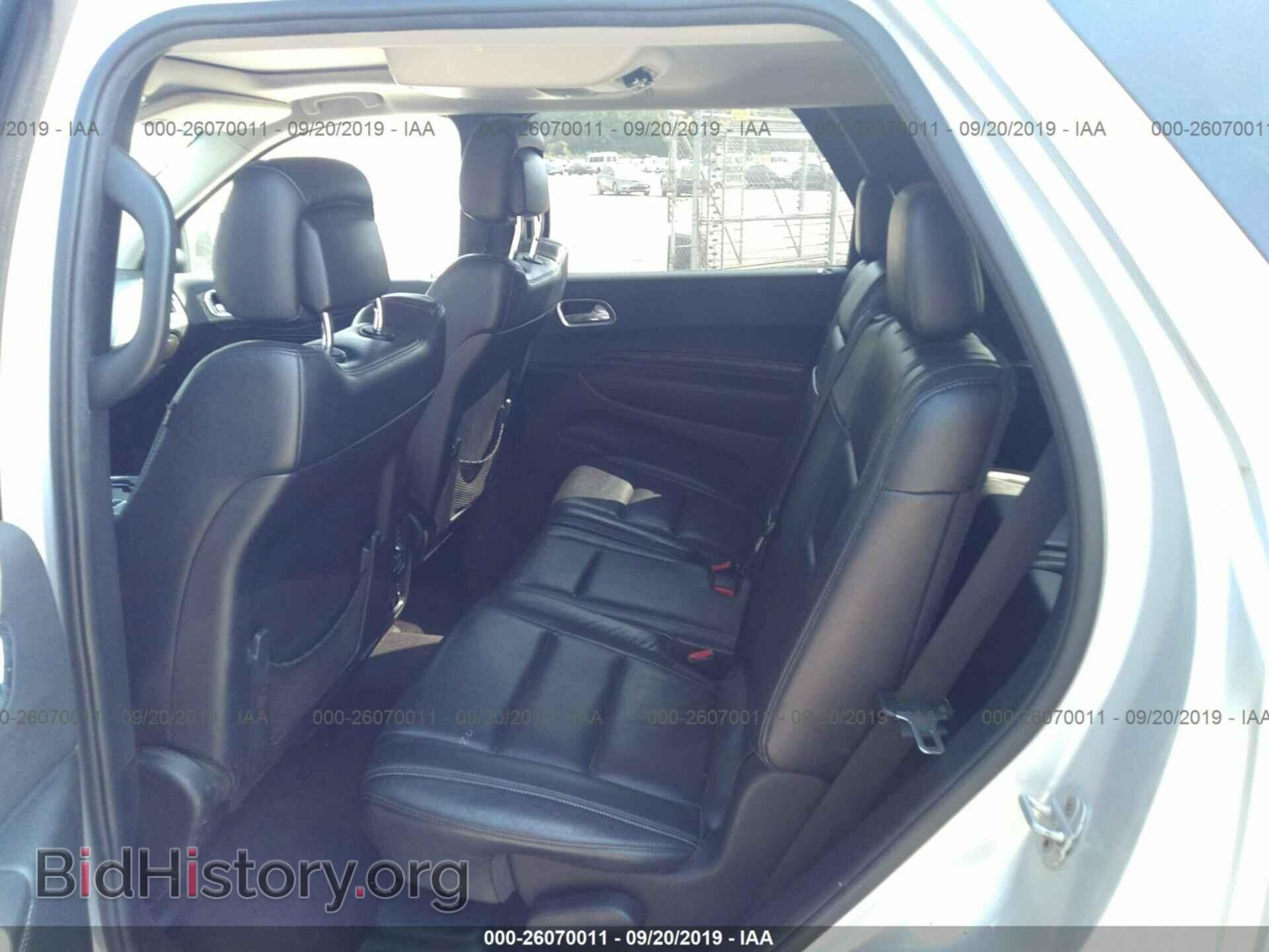 2012 DODGE DURANGO - VIN: 1C4SDJET4CC107058 - Photo 8