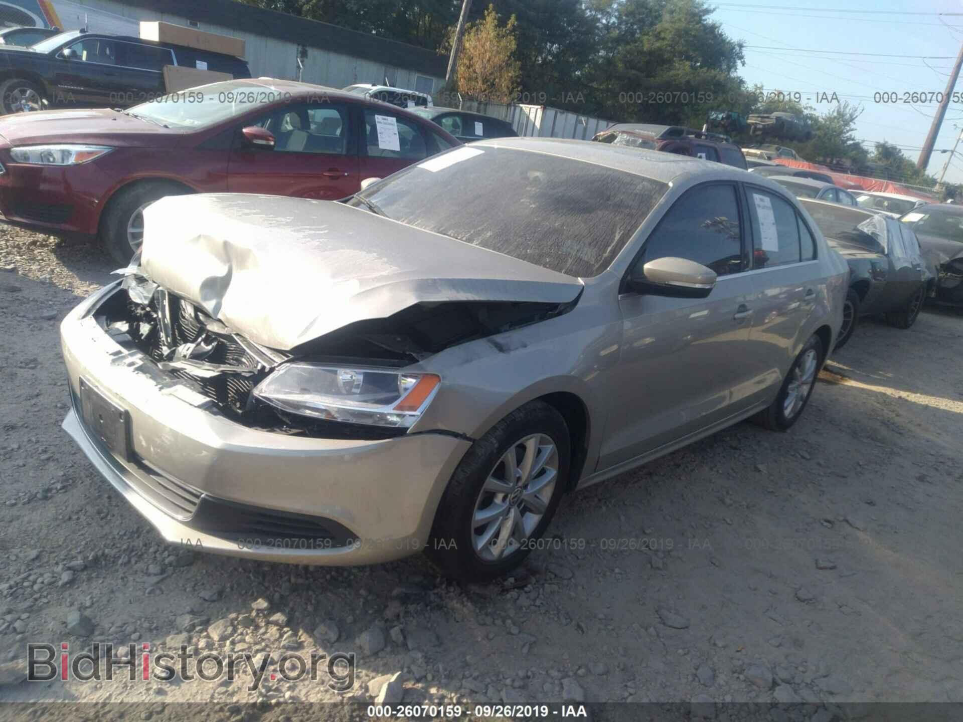 2014 VOLKSWAGEN JETTA - VIN: 3VWD17AJ0EM312366 - Фото 2
