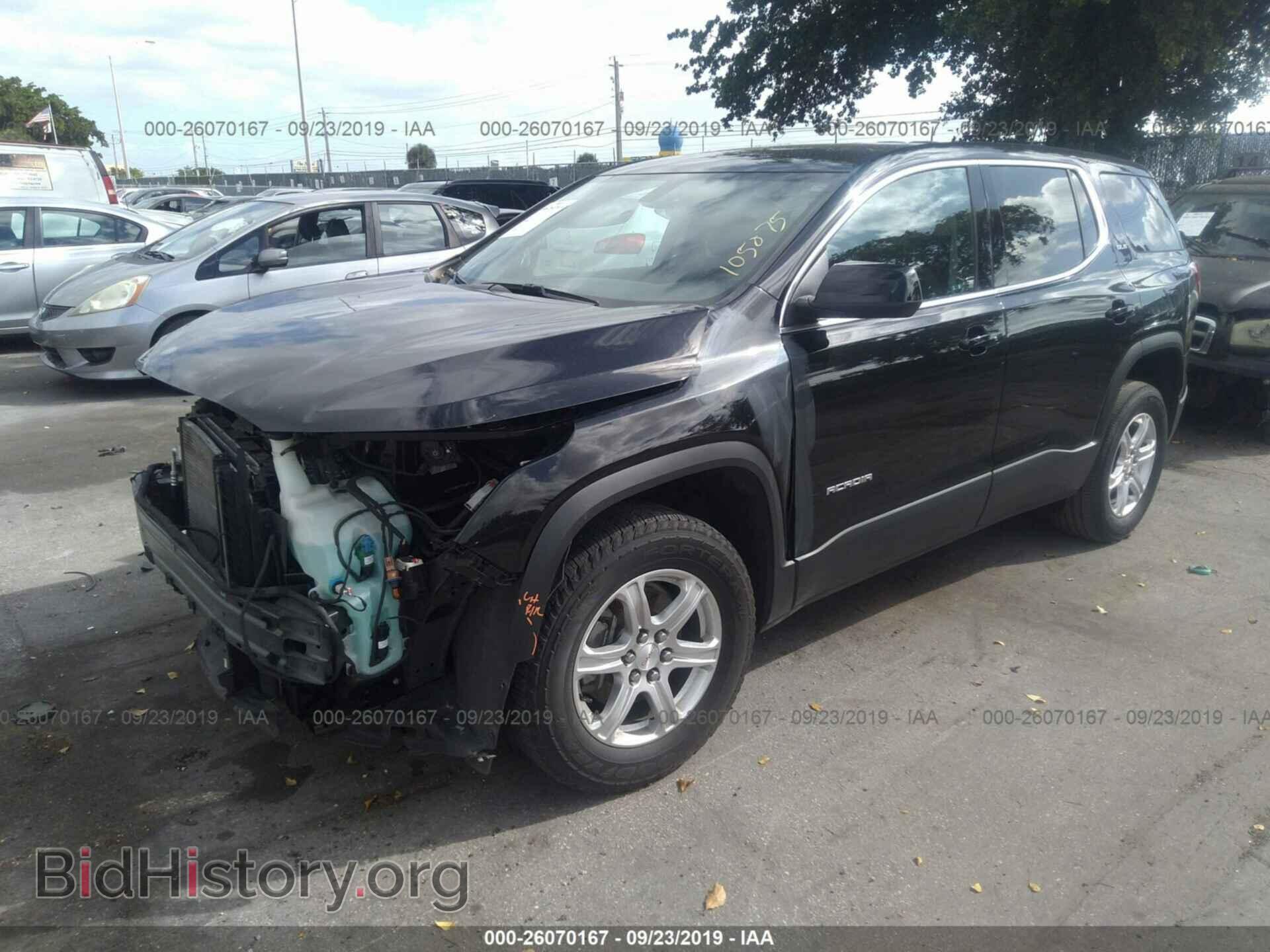 2019 GMC ACADIA - VIN: 1GKKNKLAXKZ105075 - Фото 2