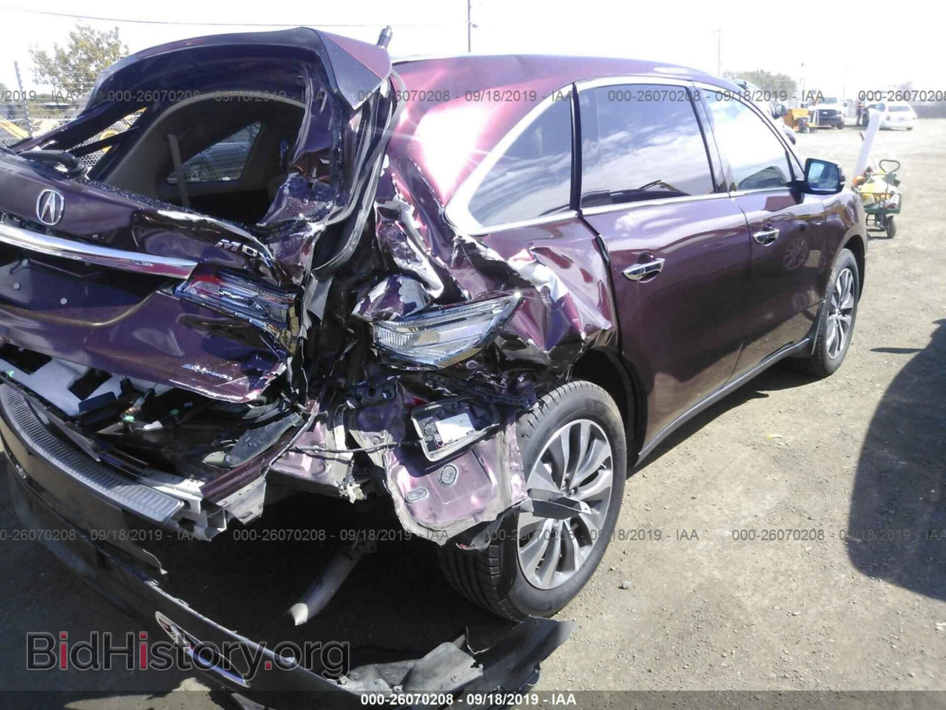 2016 ACURA MDX - VIN: 5FRYD4H49GB030906 - Фото 4