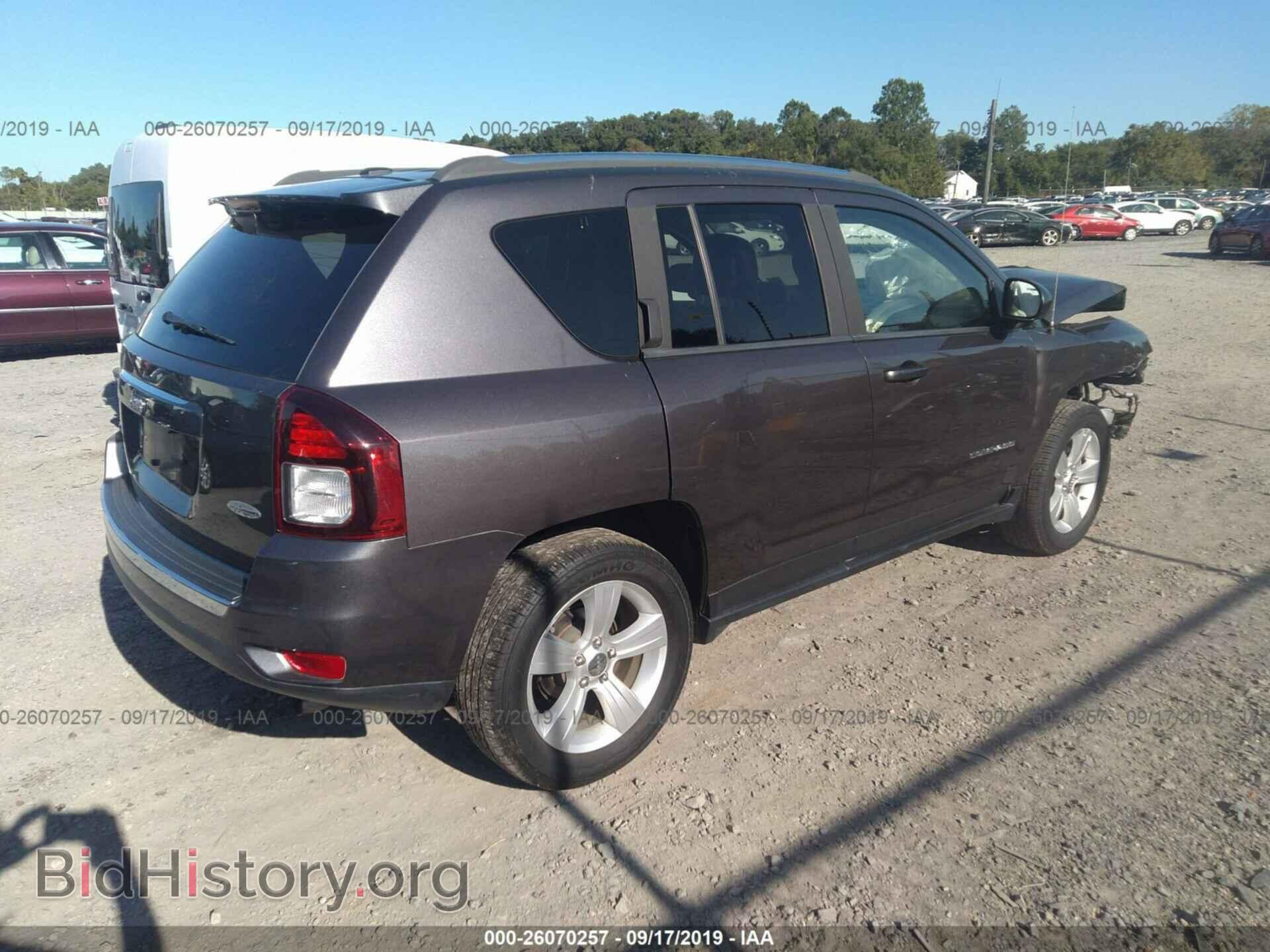 2015 JEEP COMPASS - VIN: 1C4NJDEB7FD395624 - Фото 4