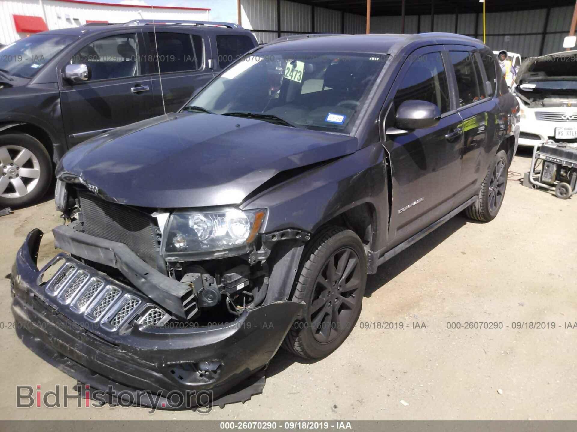 2015 JEEP COMPASS - VIN: 1C4NJCEA9FD400792 - Photo 2