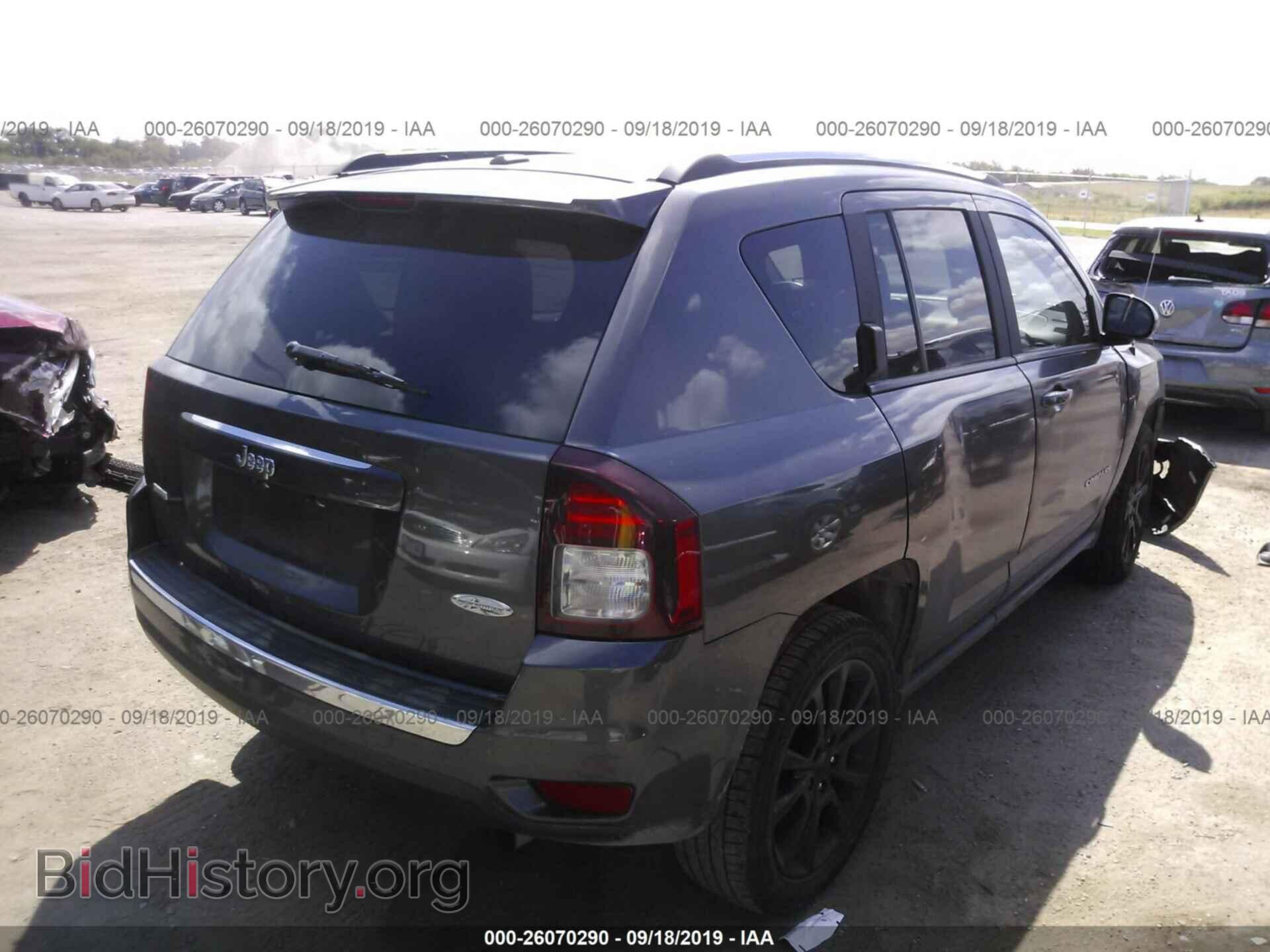 2015 JEEP COMPASS - VIN: 1C4NJCEA9FD400792 - Photo 4