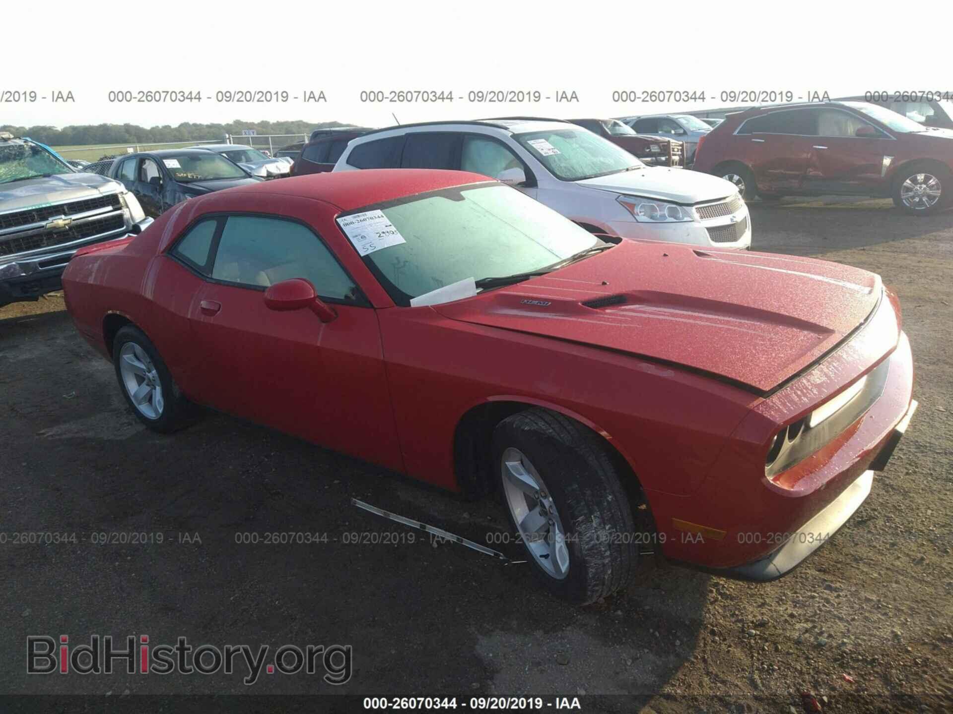 Фотография 2C3CDYBT3CH186323 - DODGE CHALLENGER 2012