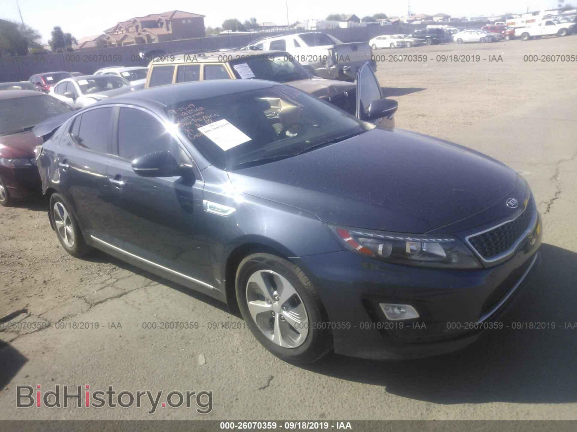 Фотография KNAGM4AD2E5071428 - KIA OPTIMA 2014