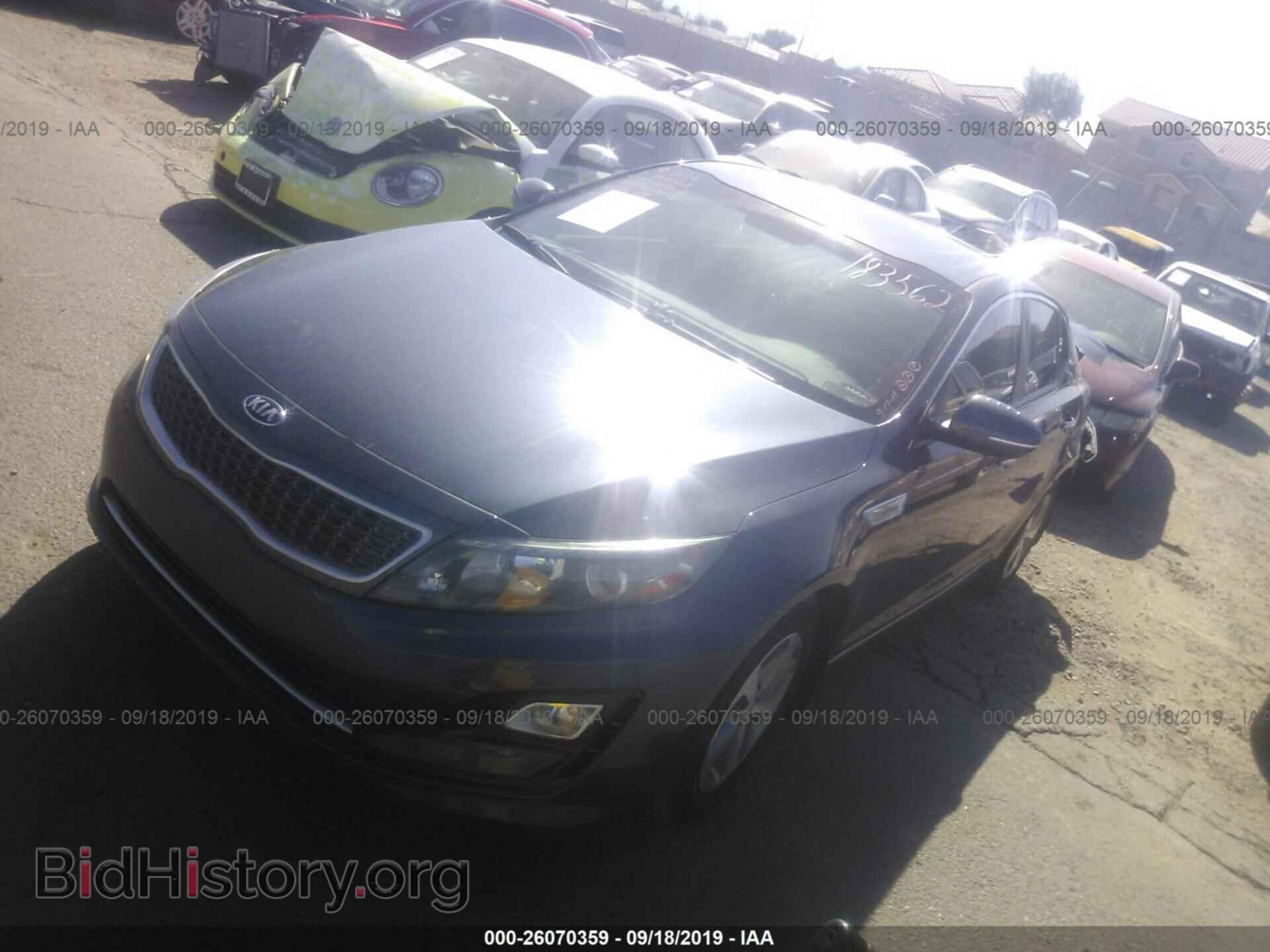 2014 KIA OPTIMA - VIN: KNAGM4AD2E5071428 - Фото 2