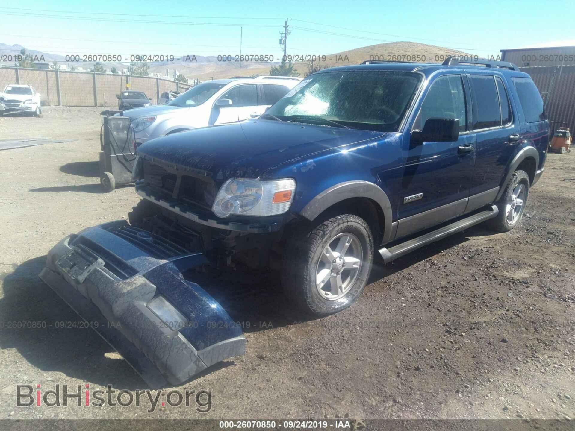 2006 FORD EXPLORER - VIN: 1FMEU73E36UA80790 - Фото 2