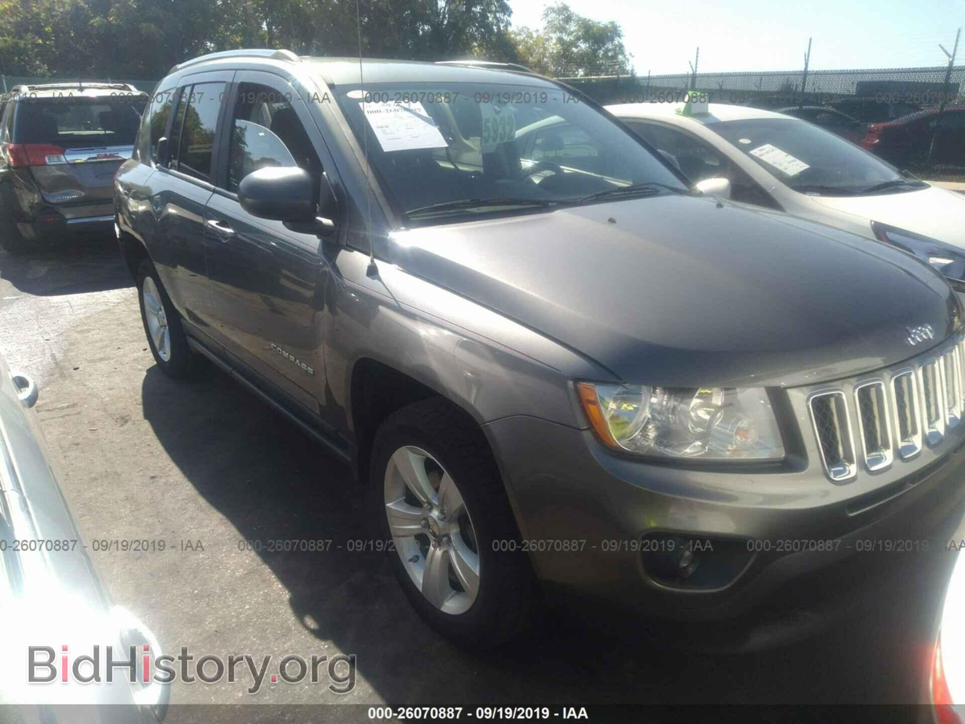 Фотография 1C4NJCBA2CD502466 - JEEP COMPASS 2012