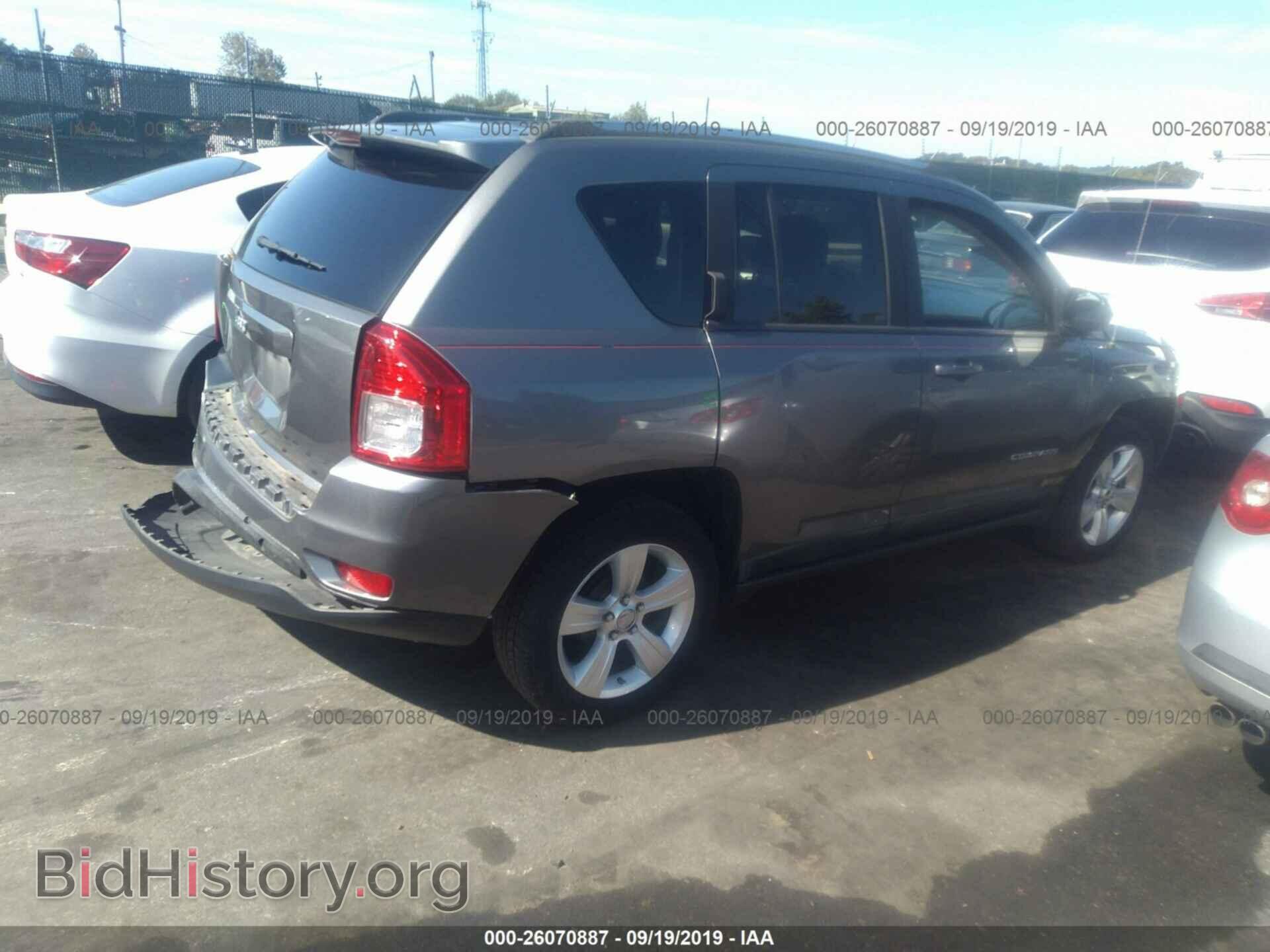 2012 JEEP COMPASS - VIN: 1C4NJCBA2CD502466 - Фото 4