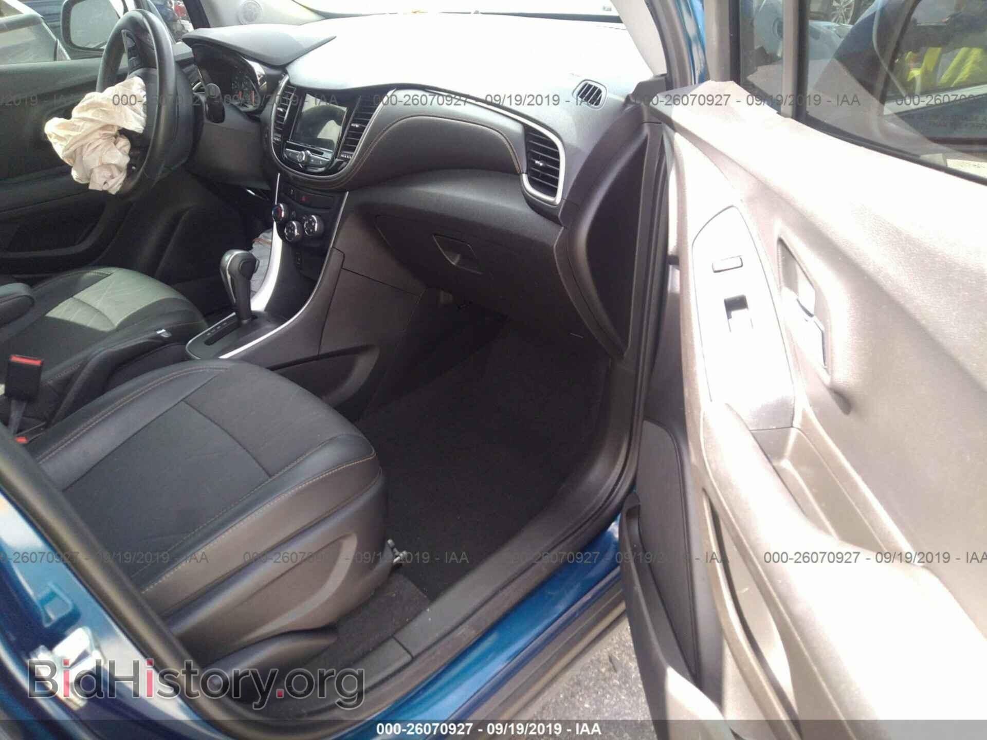 2019 CHEVROLET TRAX - VIN: 3GNCJLSB3KL223656 - Photo 5