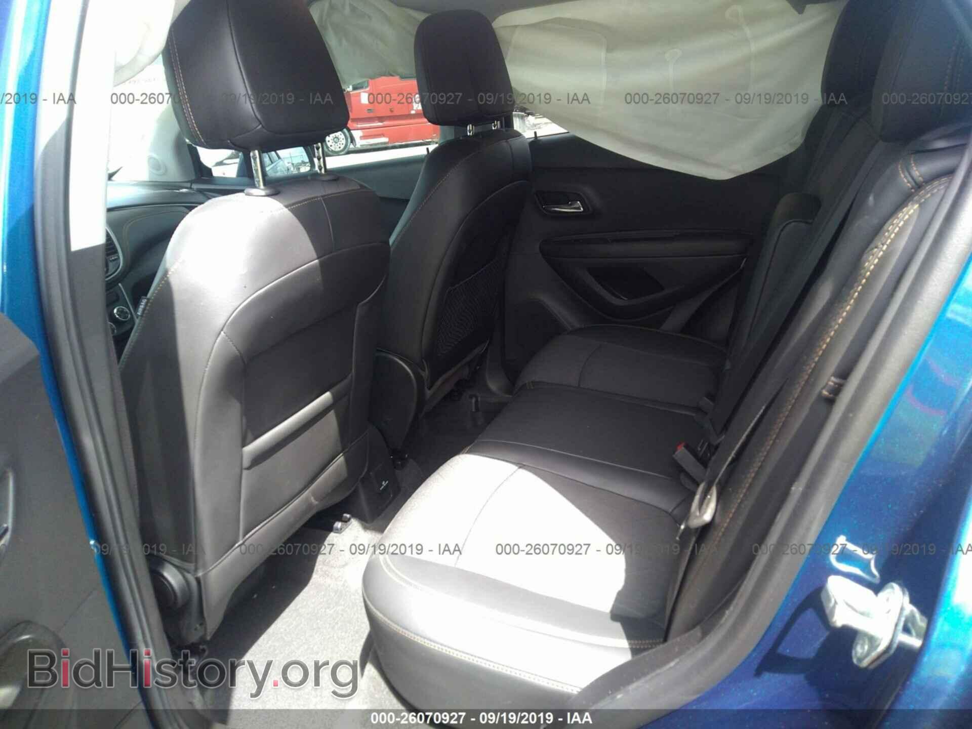 2019 CHEVROLET TRAX - VIN: 3GNCJLSB3KL223656 - Photo 8