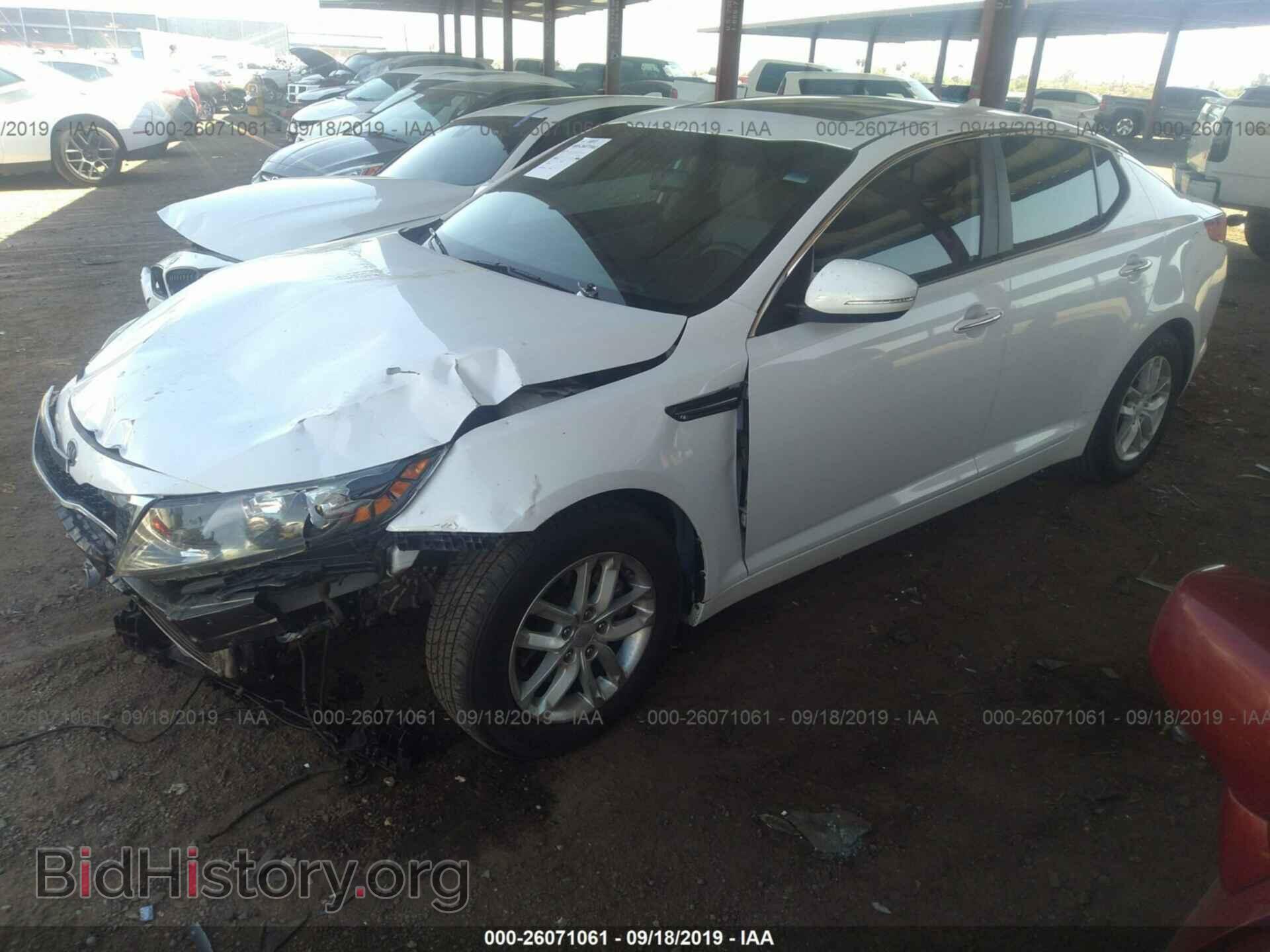 2012 KIA OPTIMA - VIN: 5XXGM4A74CG045080 - Фото 2