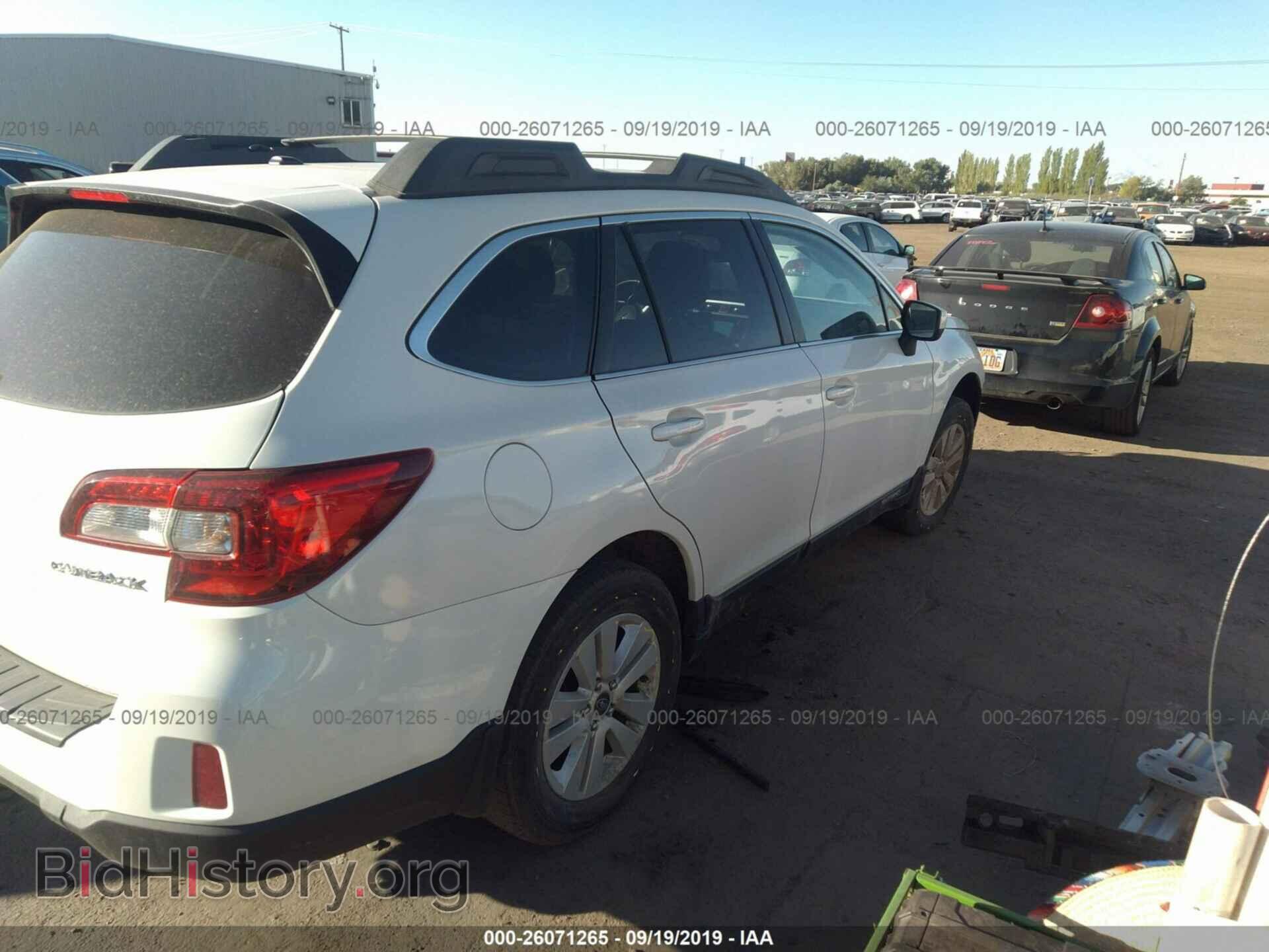 2015 SUBARU OUTBACK - VIN: 4S4BSBCC1F3325716 - Фото 4