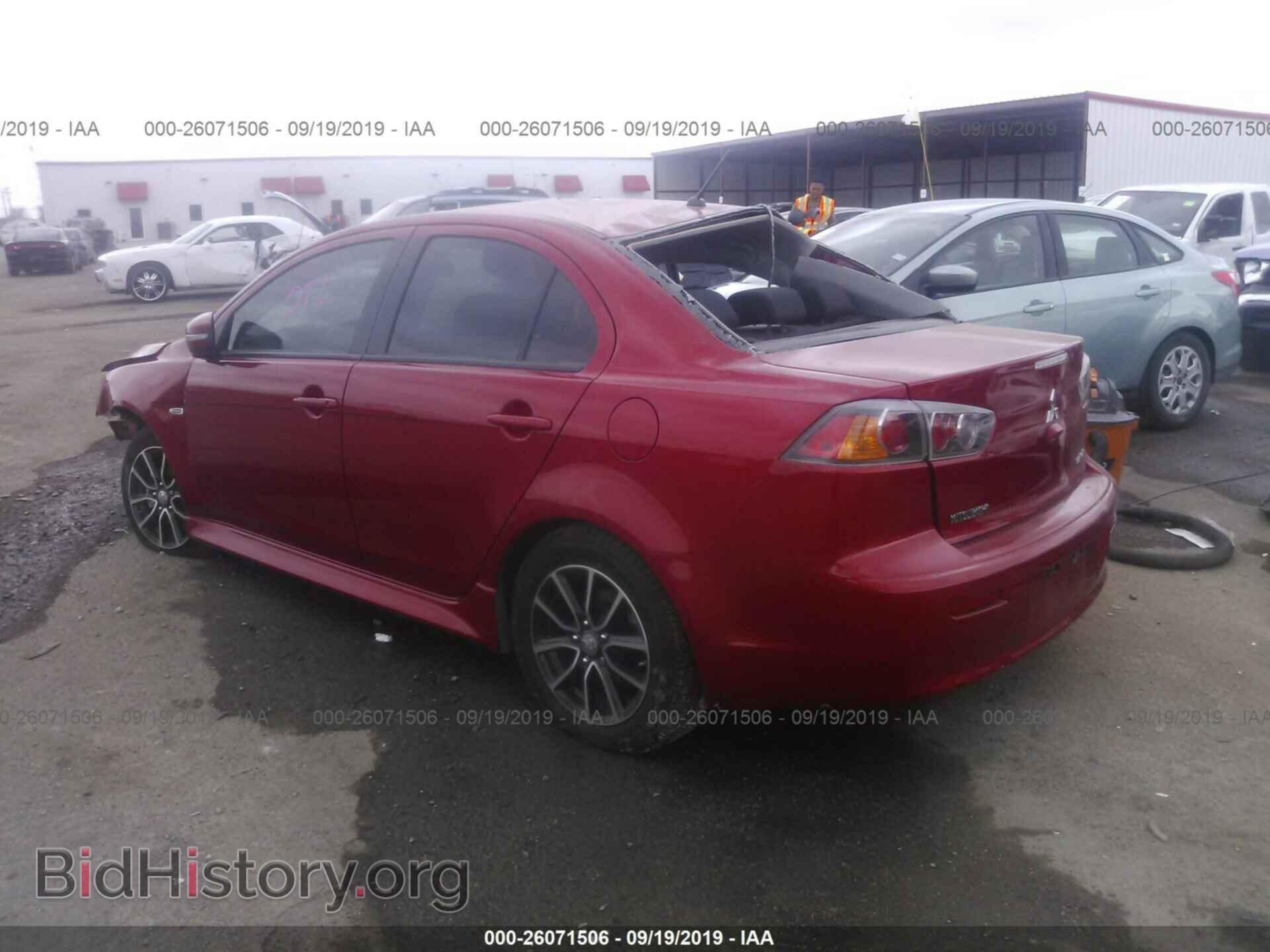 2017 MITSUBISHI LANCER - VIN: JA32U2FU5HU002252 - Фото 3
