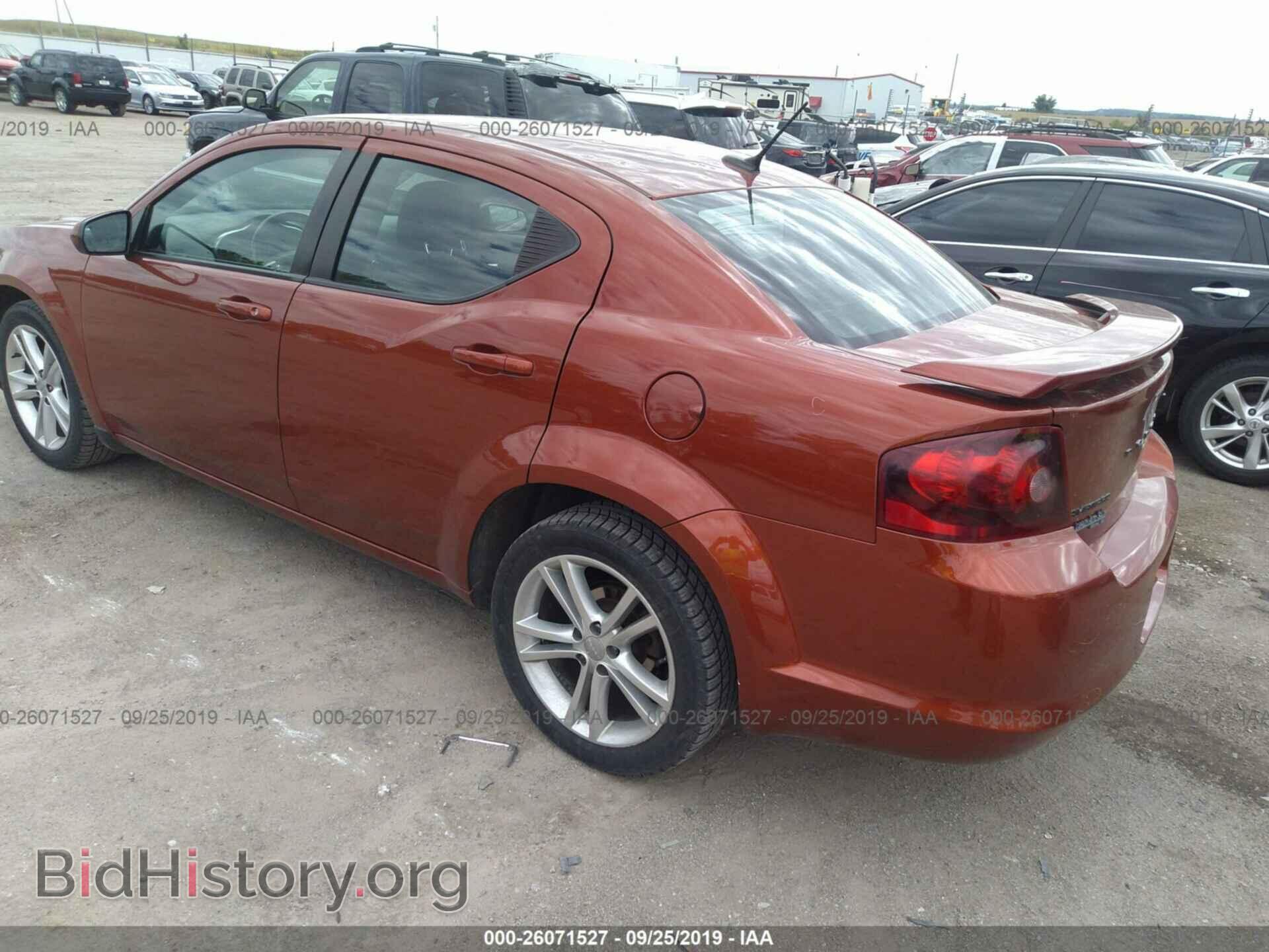 2012 DODGE AVENGER - VIN: 1C3CDZCB1CN213621 - Photo 3