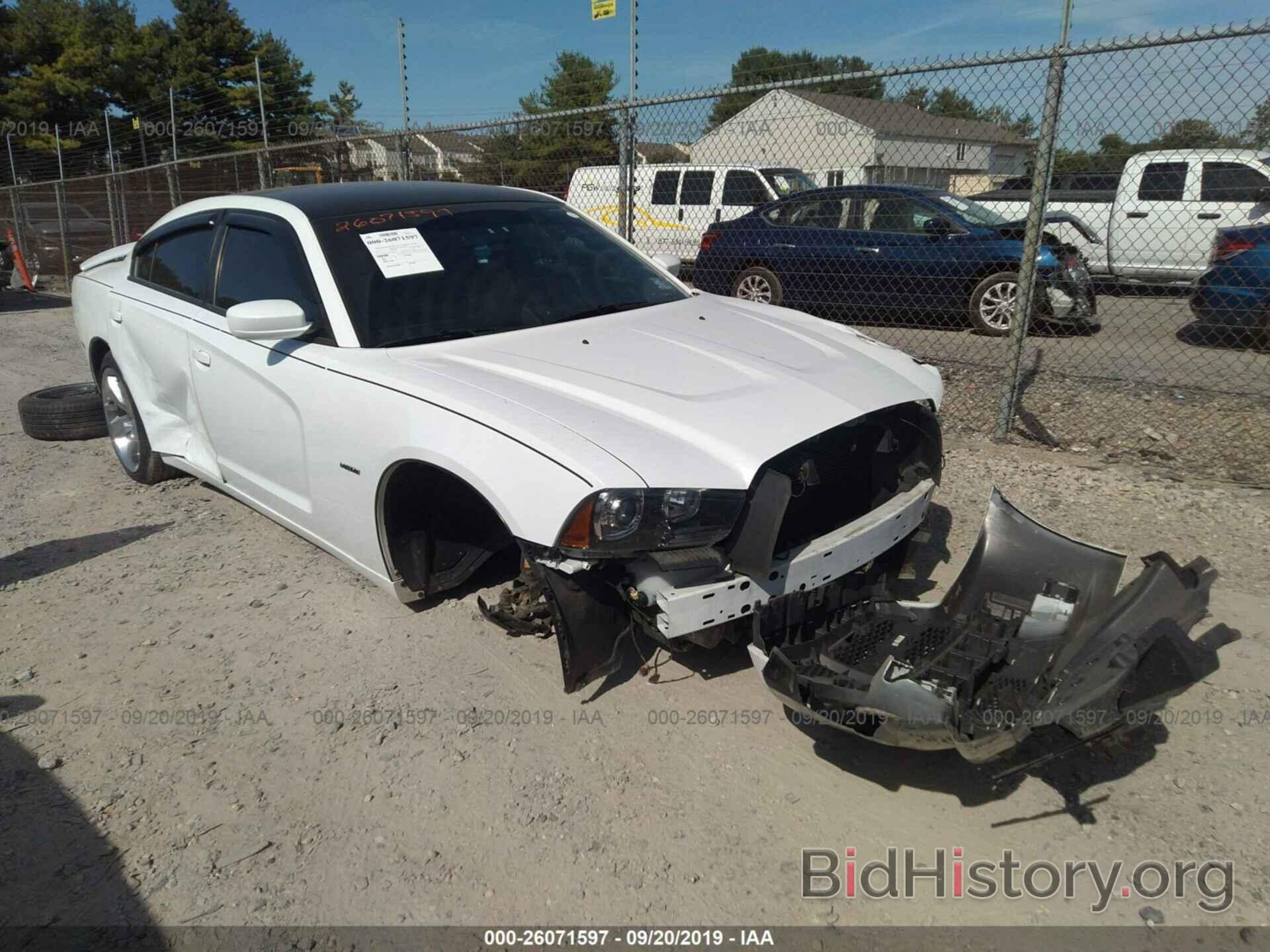 Photo 2C3CDXCT0EH368315 - DODGE CHARGER 2014