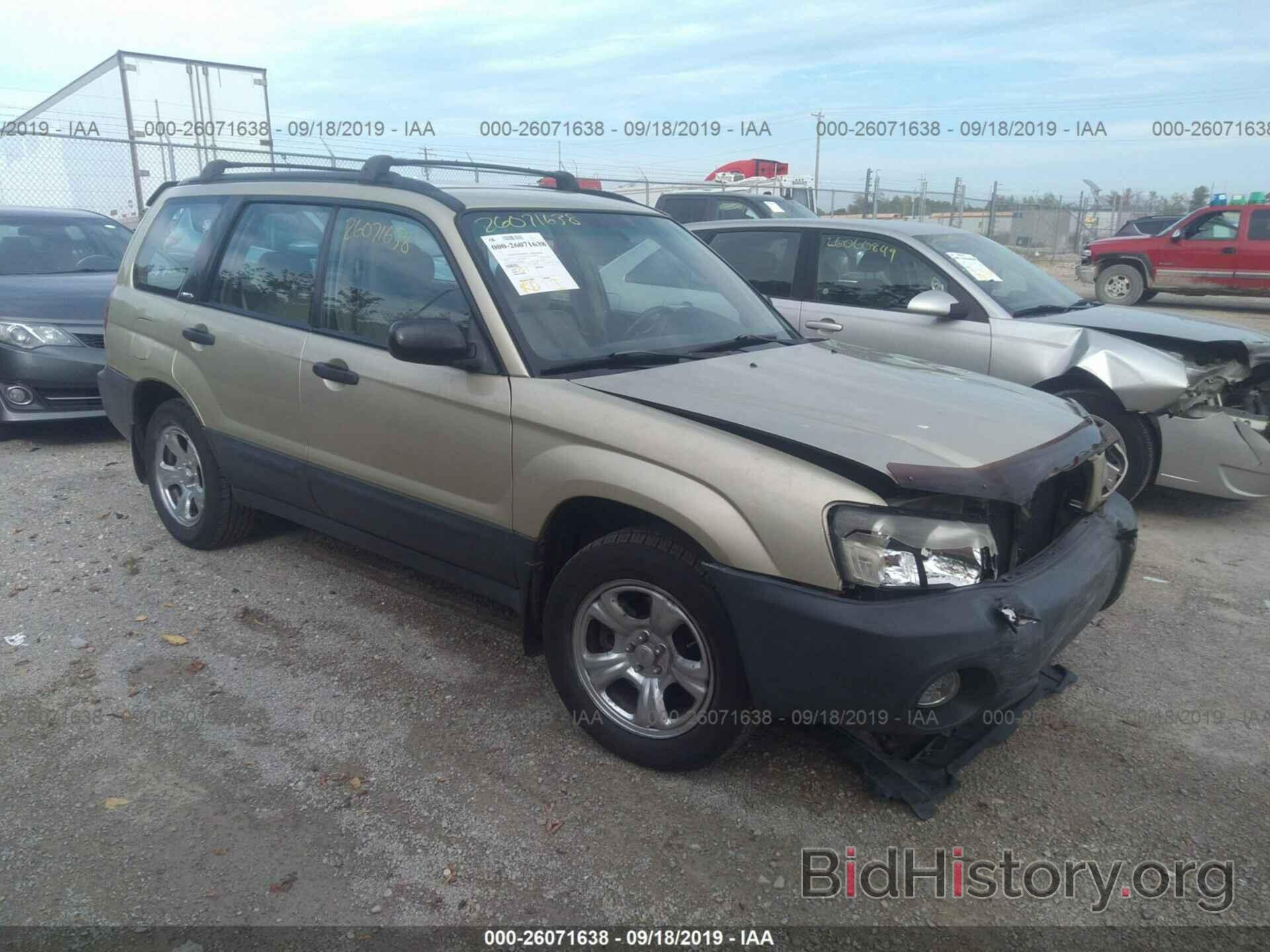 Photo JF1SG63683H740074 - SUBARU FORESTER 2003
