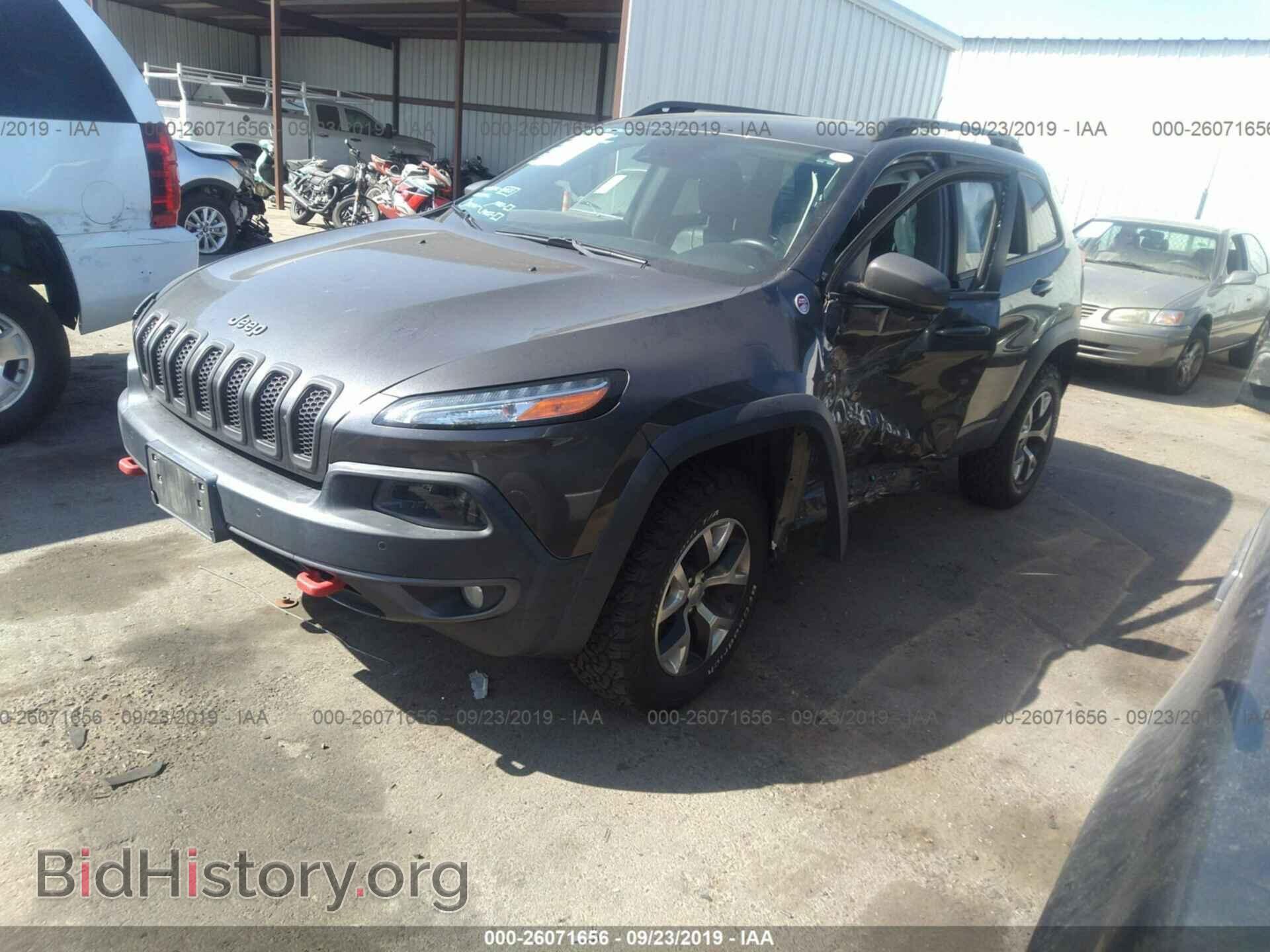 2015 JEEP CHEROKEE - VIN: 1C4PJMBS8FW606556 - Фото 2