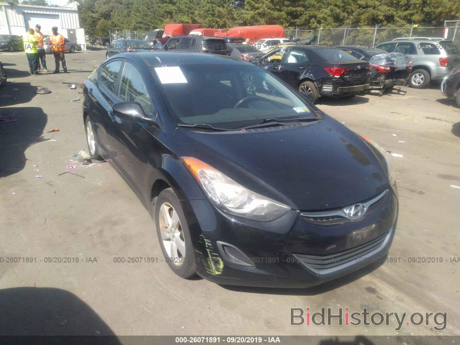 Photo KMHDH4AEXBU110637 - HYUNDAI ELANTRA 2011