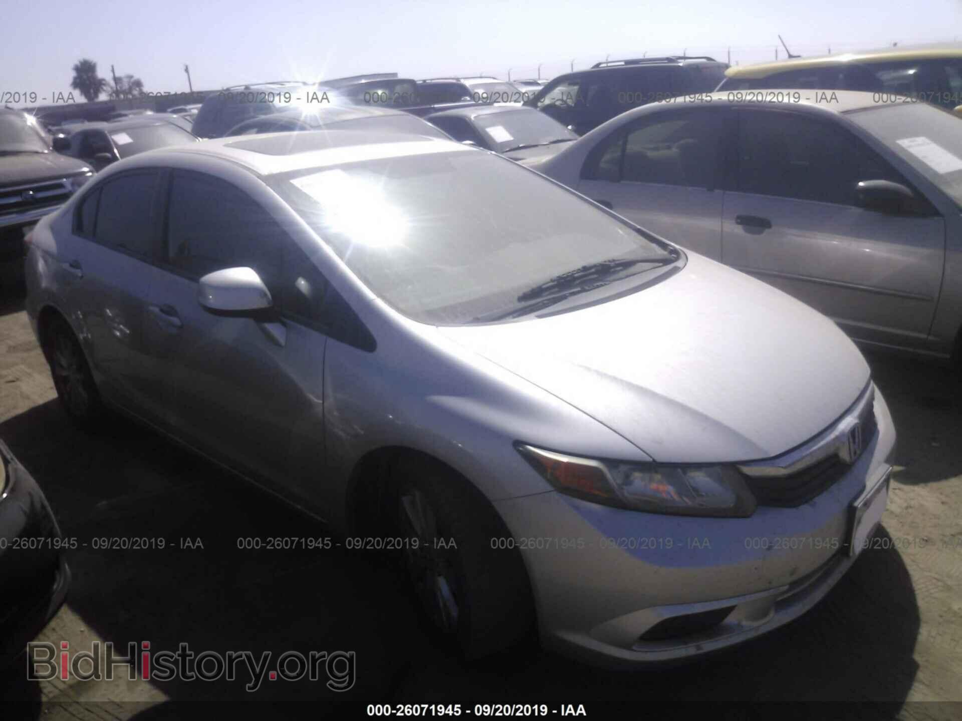 Photo 19XFB2F90CE328021 - HONDA CIVIC 2012