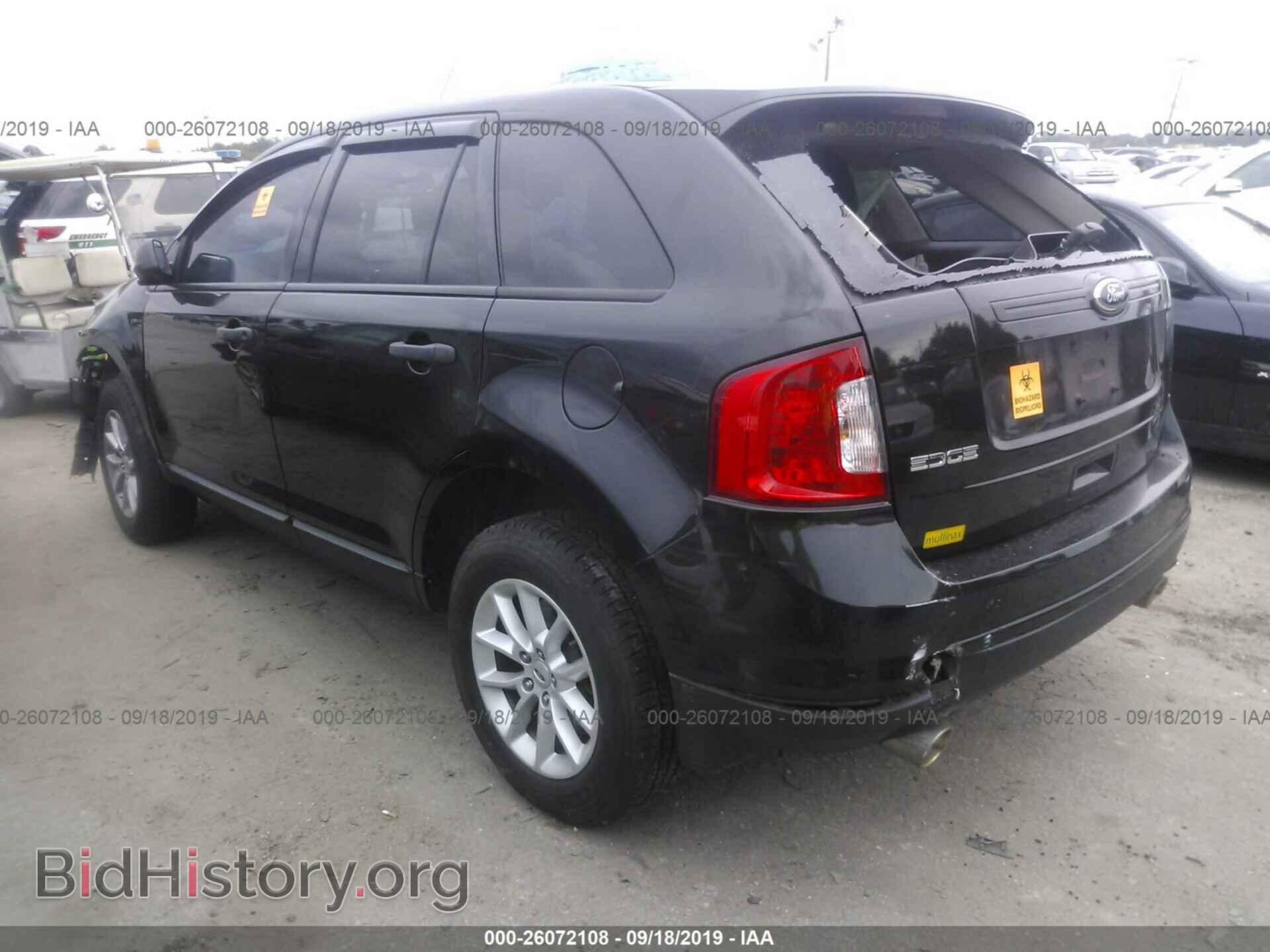 2014 FORD EDGE - VIN: 2FMDK3GC5EBB60907 - Фото 3