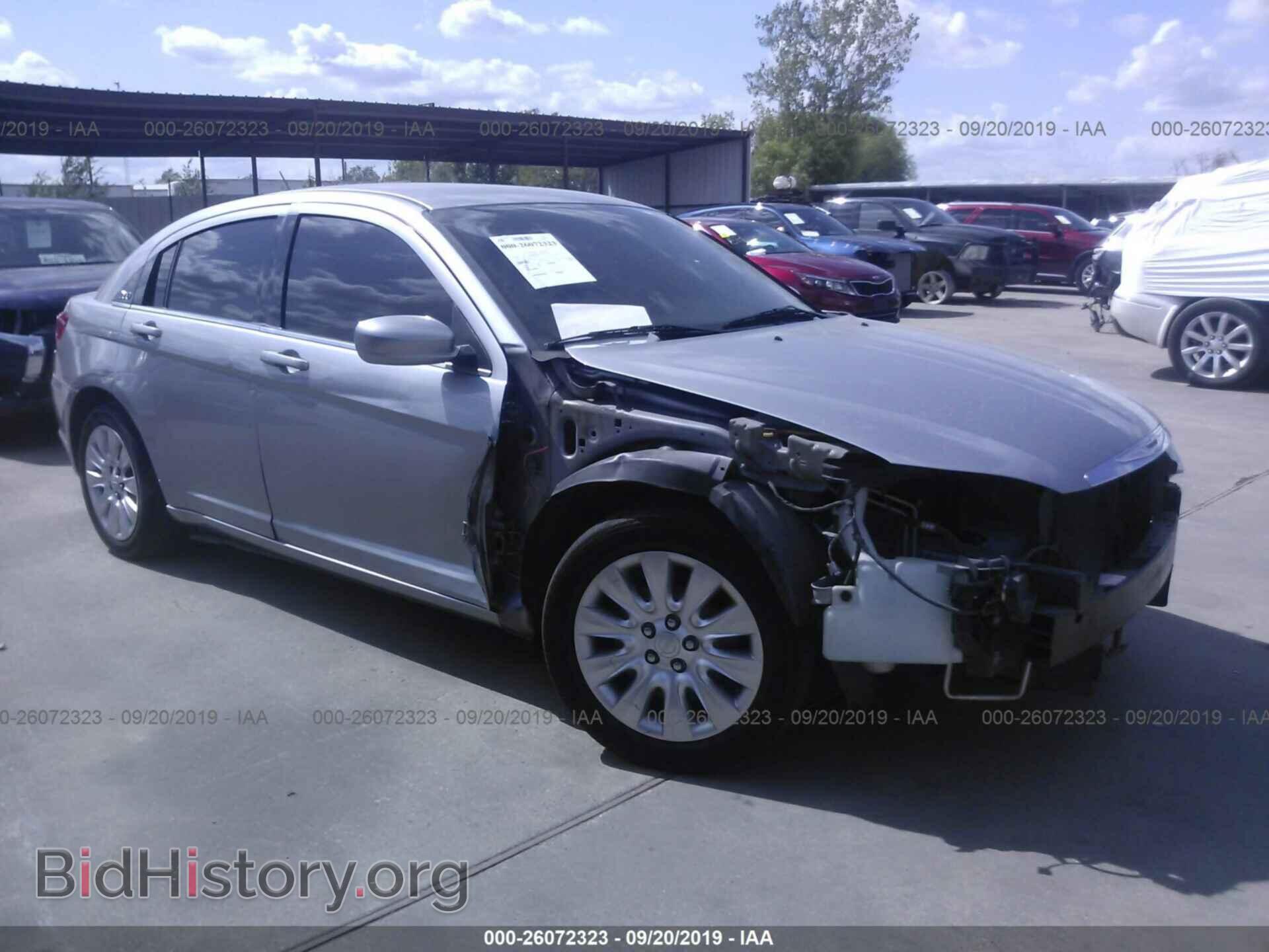 Фотография 1C3CCBAB0EN123473 - CHRYSLER 200 2014