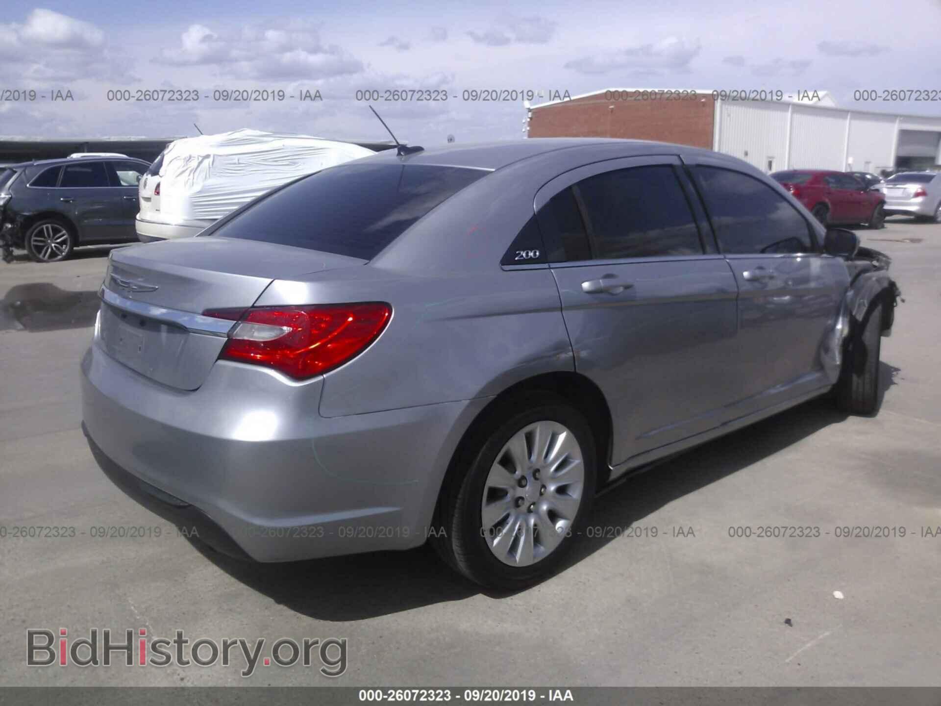 2014 CHRYSLER 200 - VIN: 1C3CCBAB0EN123473 - Photo 4