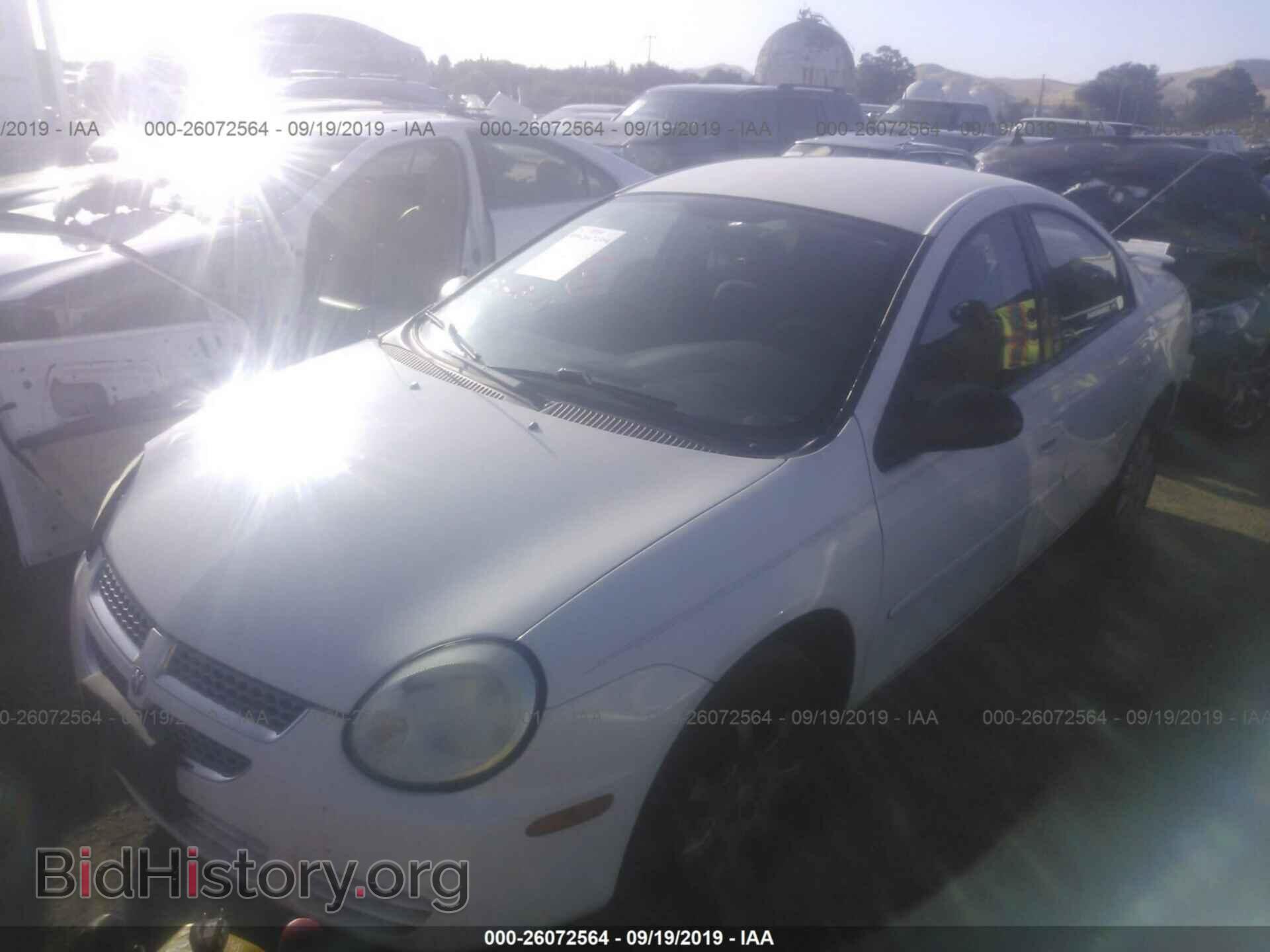 2005 DODGE NEON - VIN: 1B3ES56C75D158660 - Фото 2