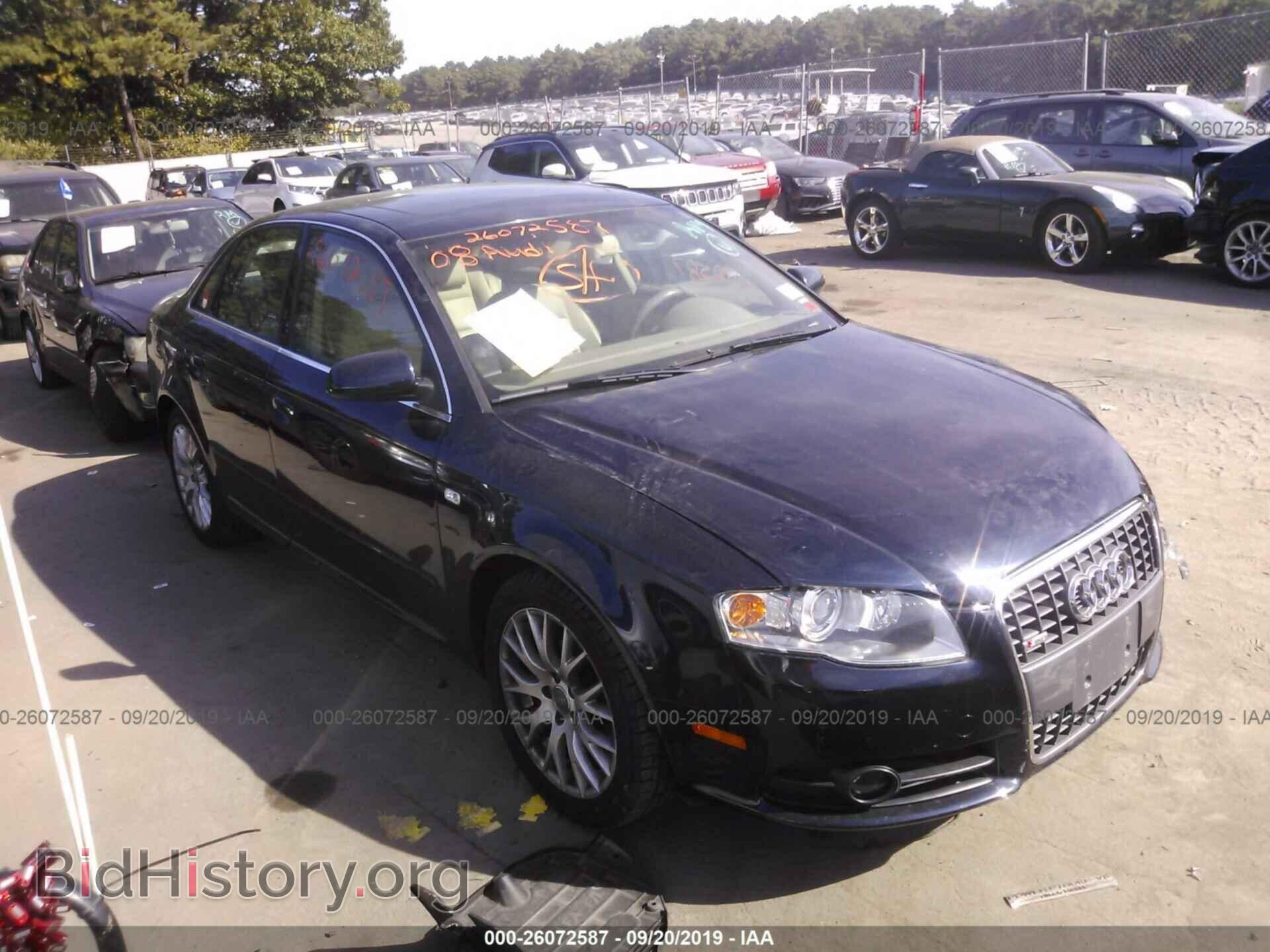 Фотография WAUDF78E48A153900 - AUDI A4 2008