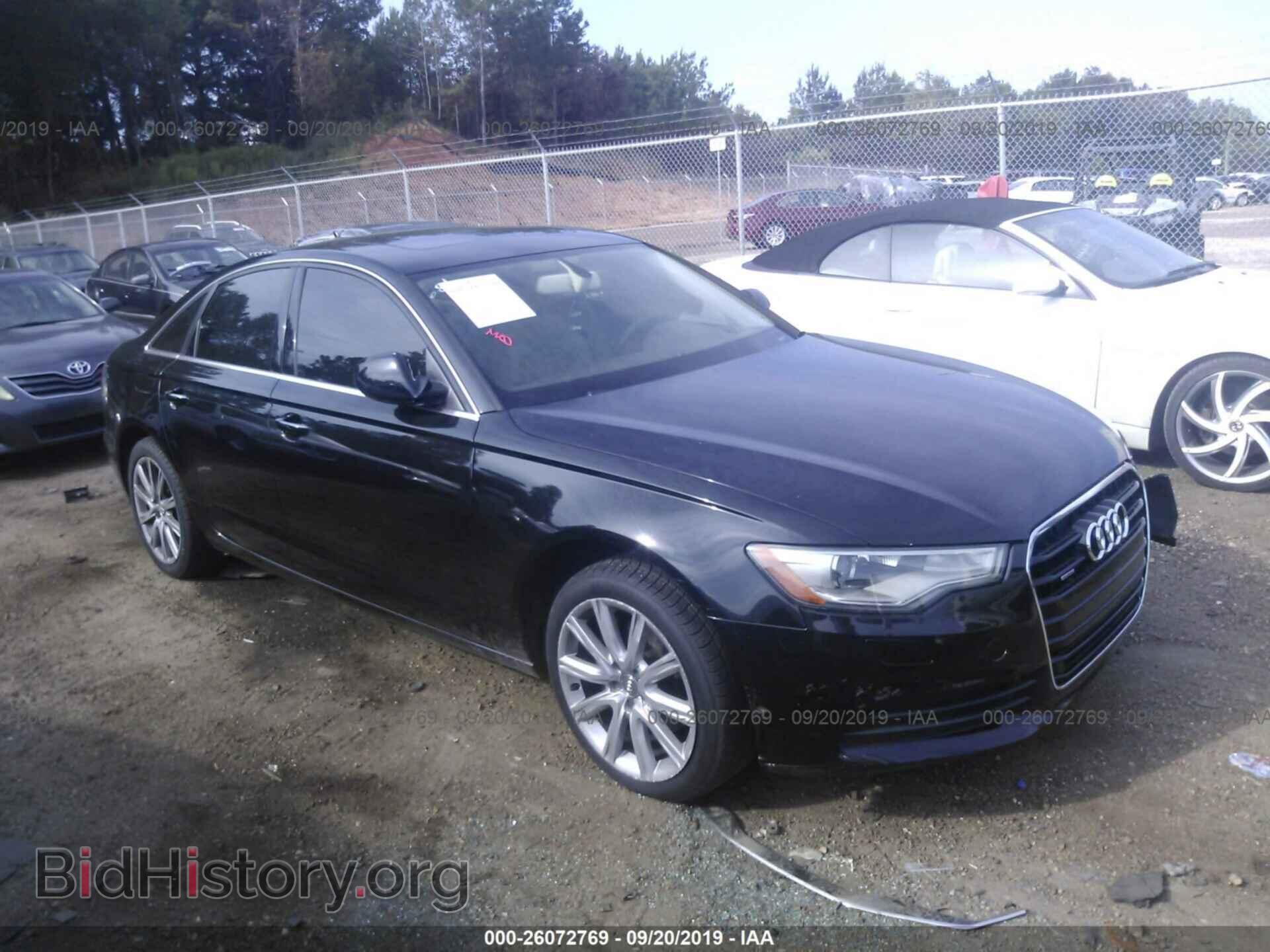 Фотография WAUGFAFC6DN078874 - AUDI A6 2013