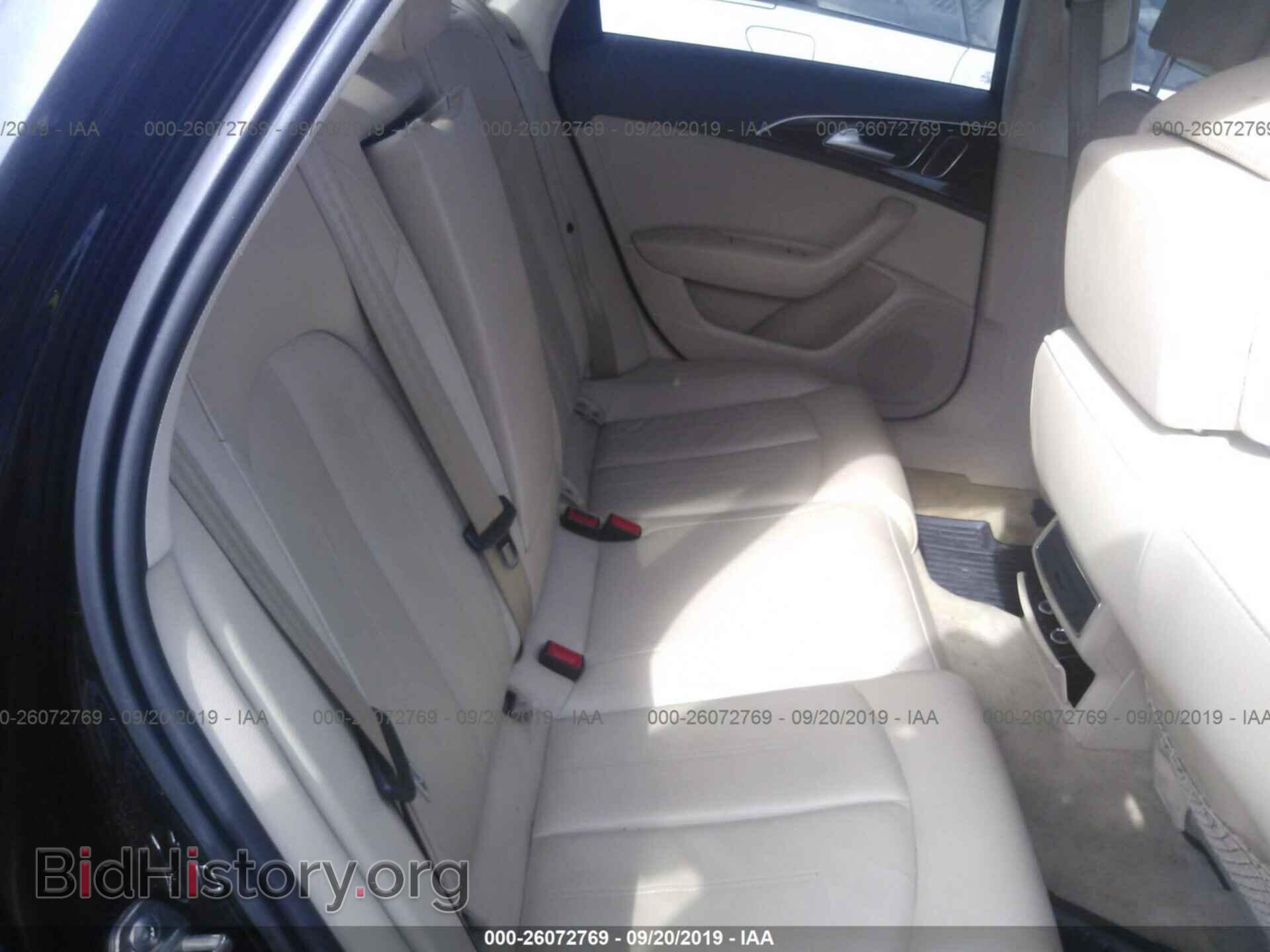 2013 AUDI A6 - VIN: WAUGFAFC6DN078874 - Photo 8
