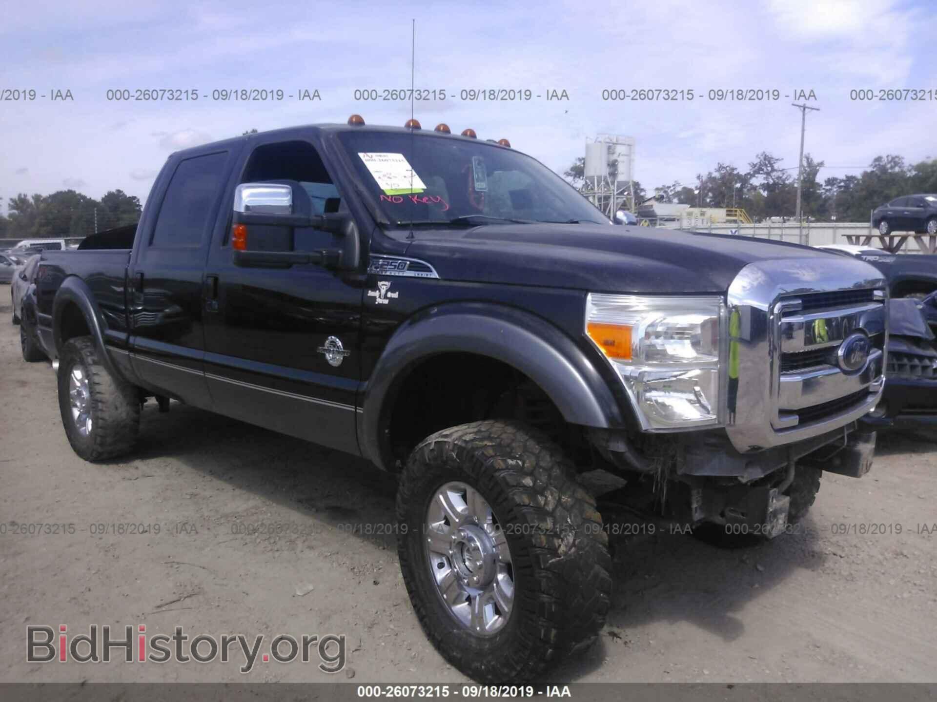 Photo 1FT7W2BT8CEC75008 - FORD F250 2012