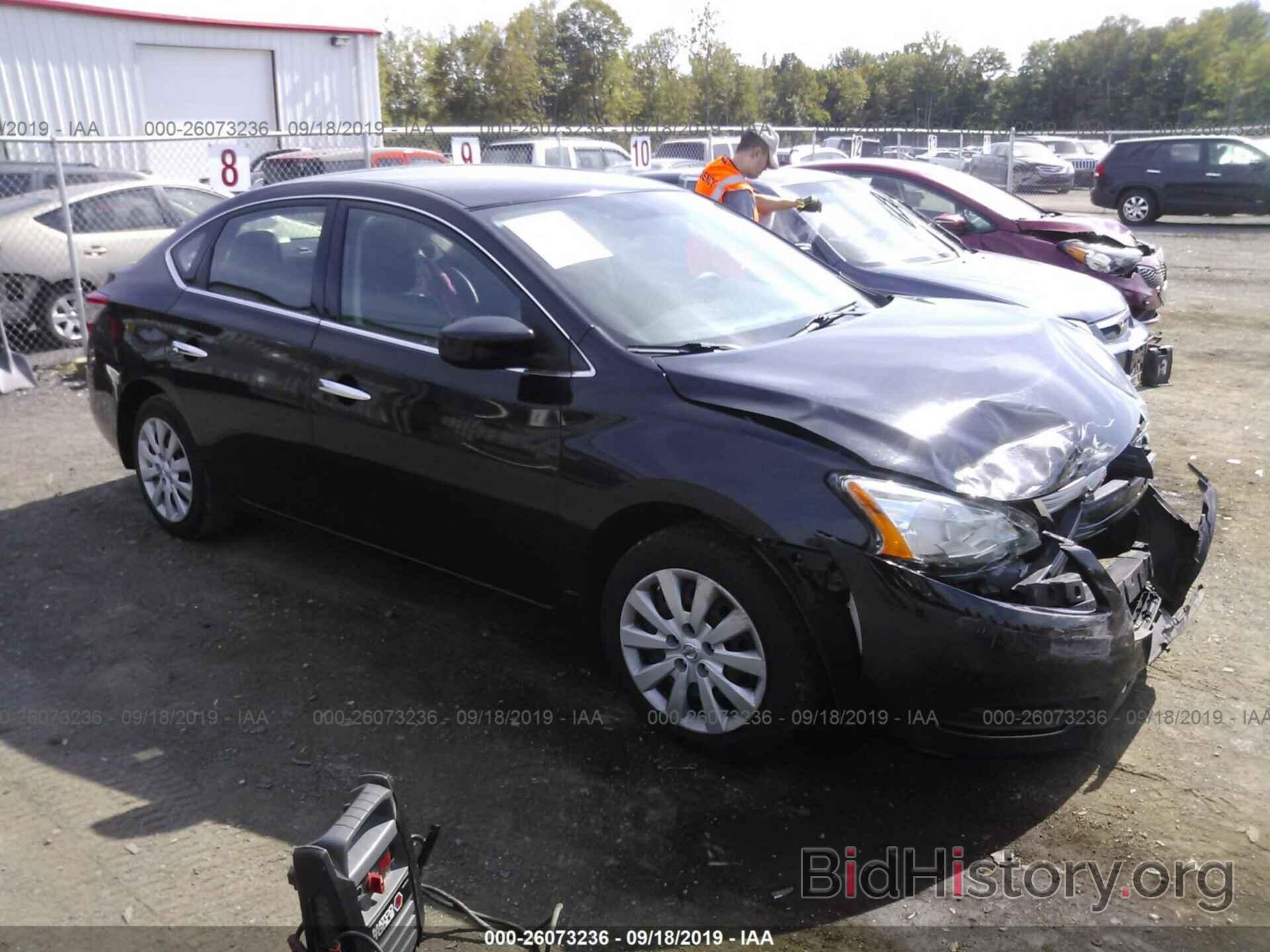 Photo 3N1AB7AP6EY248837 - NISSAN SENTRA 2014