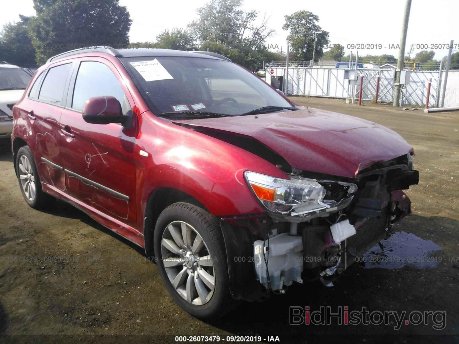 Photo JA4AR4AU3BZ013935 - MITSUBISHI OUTLANDER SPORT 2011