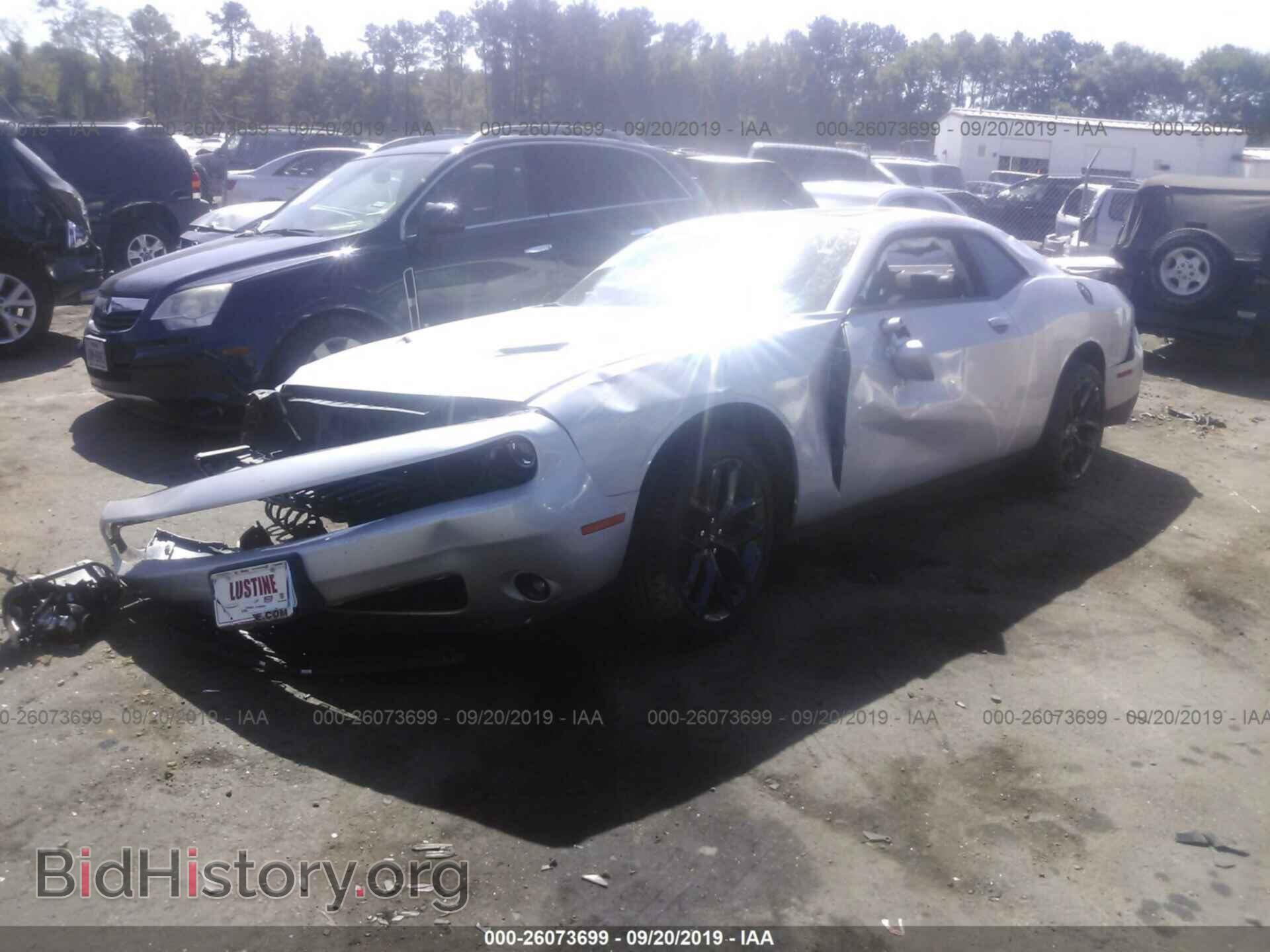 2019 DODGE CHALLENGER - VIN: 2C3CDZAG7KH636175 - Фото 2
