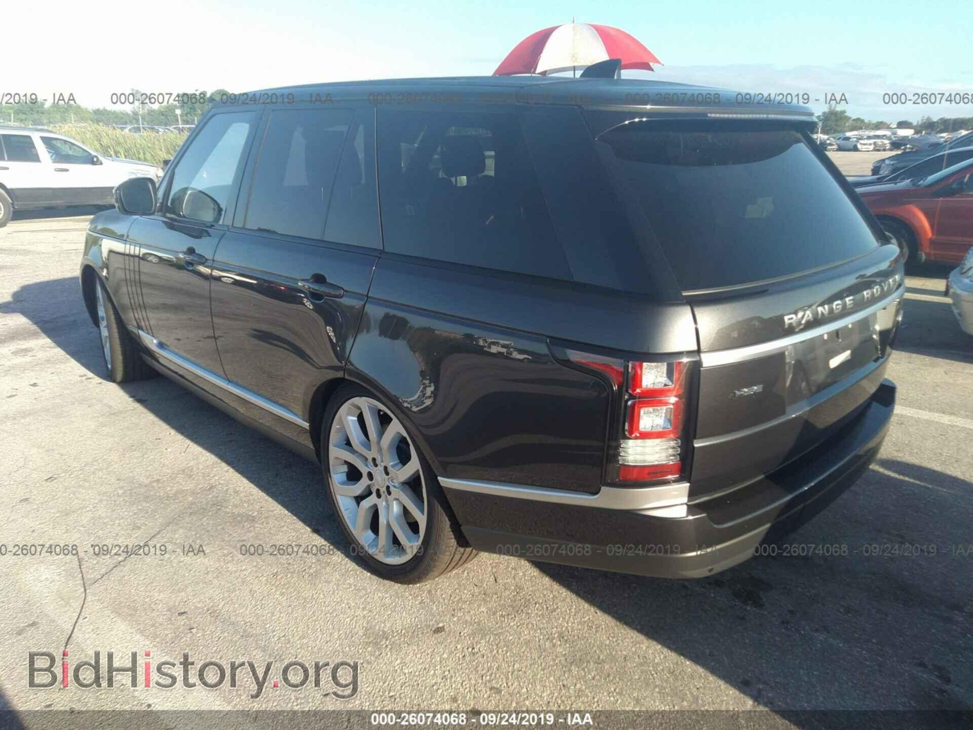 2017 LAND ROVER RANGE ROVER - VIN: SALGS2FV3HA361518 - Фото 3