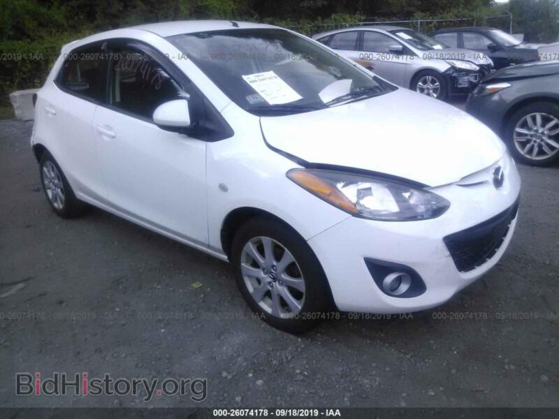 2013 Mazda MAZDA2 (VIN JM1DE1LY1D0158055) — photo 1 of 10, IAAI, damage: rear