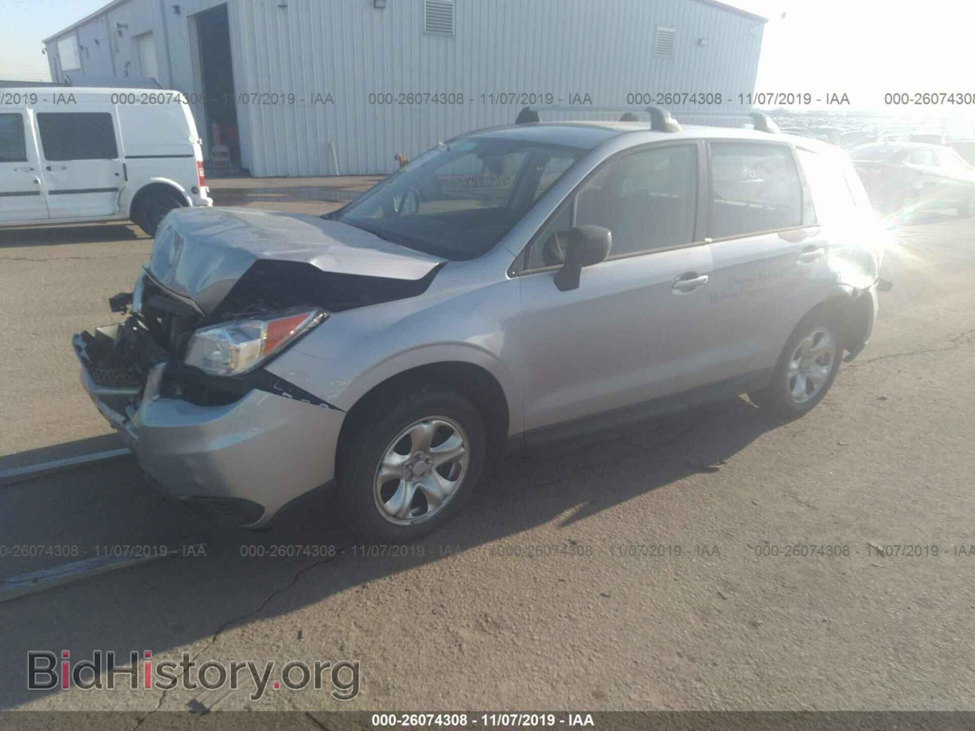 2016 SUBARU FORESTER - VIN: JF2SJAAC6GG557390 - Фото 2