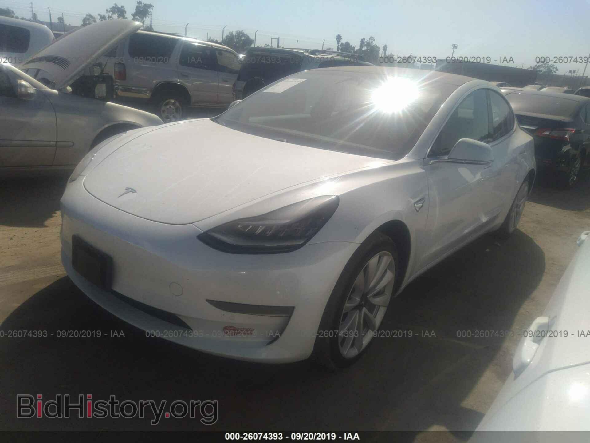 2018 TESLA MODEL 3 - VIN: 5YJ3E1EA0JF012349 - Photo 2