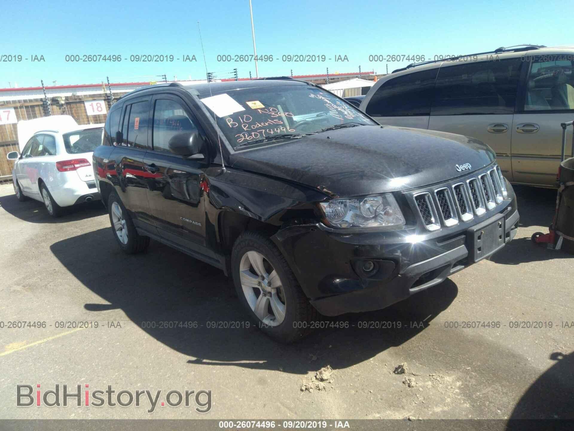 Фотография 1C4NJDBB3CD598607 - JEEP COMPASS 2012
