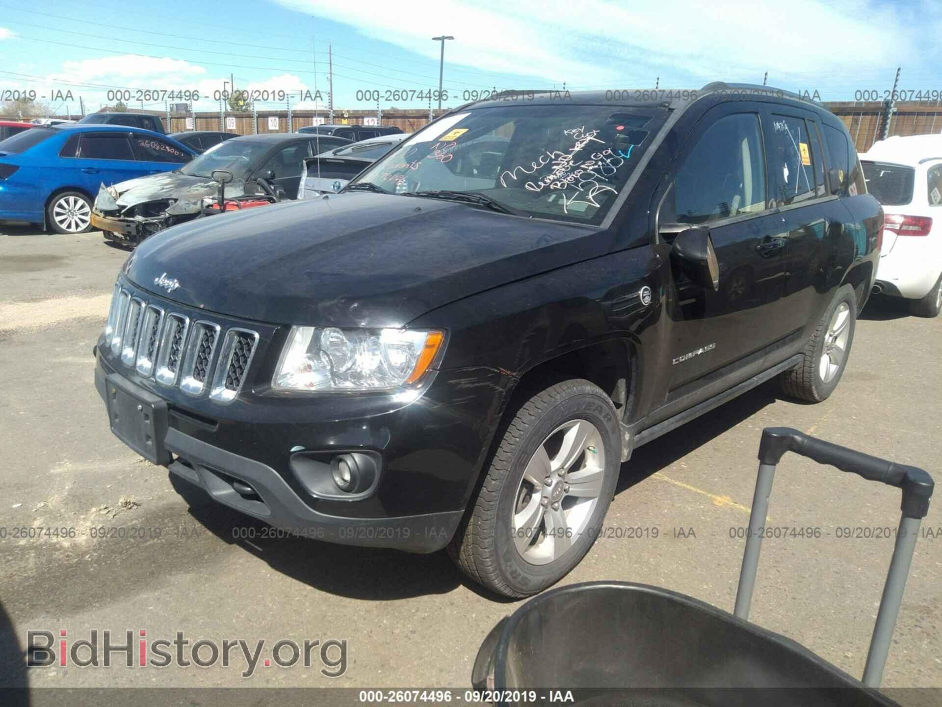 2012 JEEP COMPASS - VIN: 1C4NJDBB3CD598607 - Фото 2