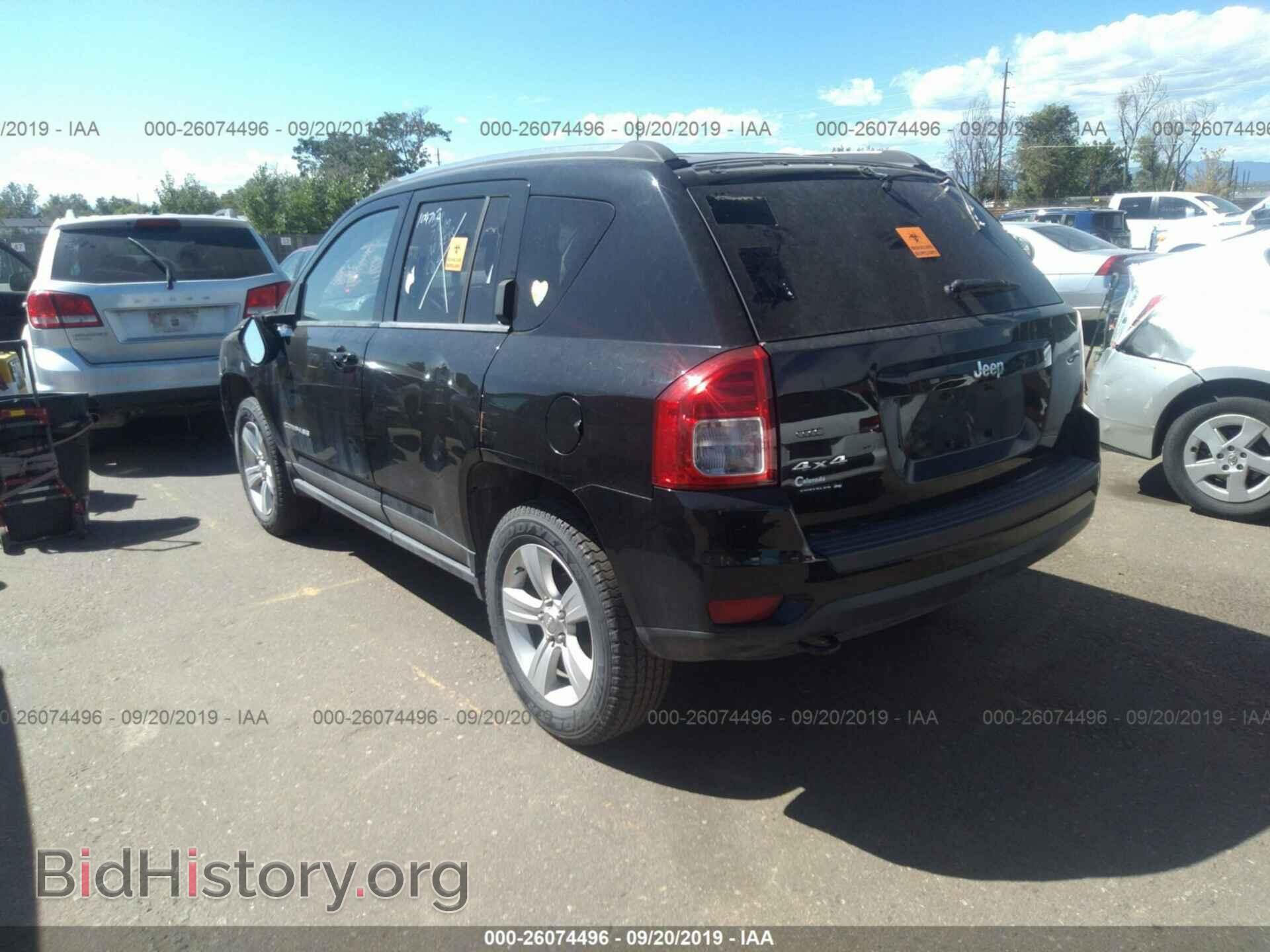 2012 JEEP COMPASS - VIN: 1C4NJDBB3CD598607 - Фото 3