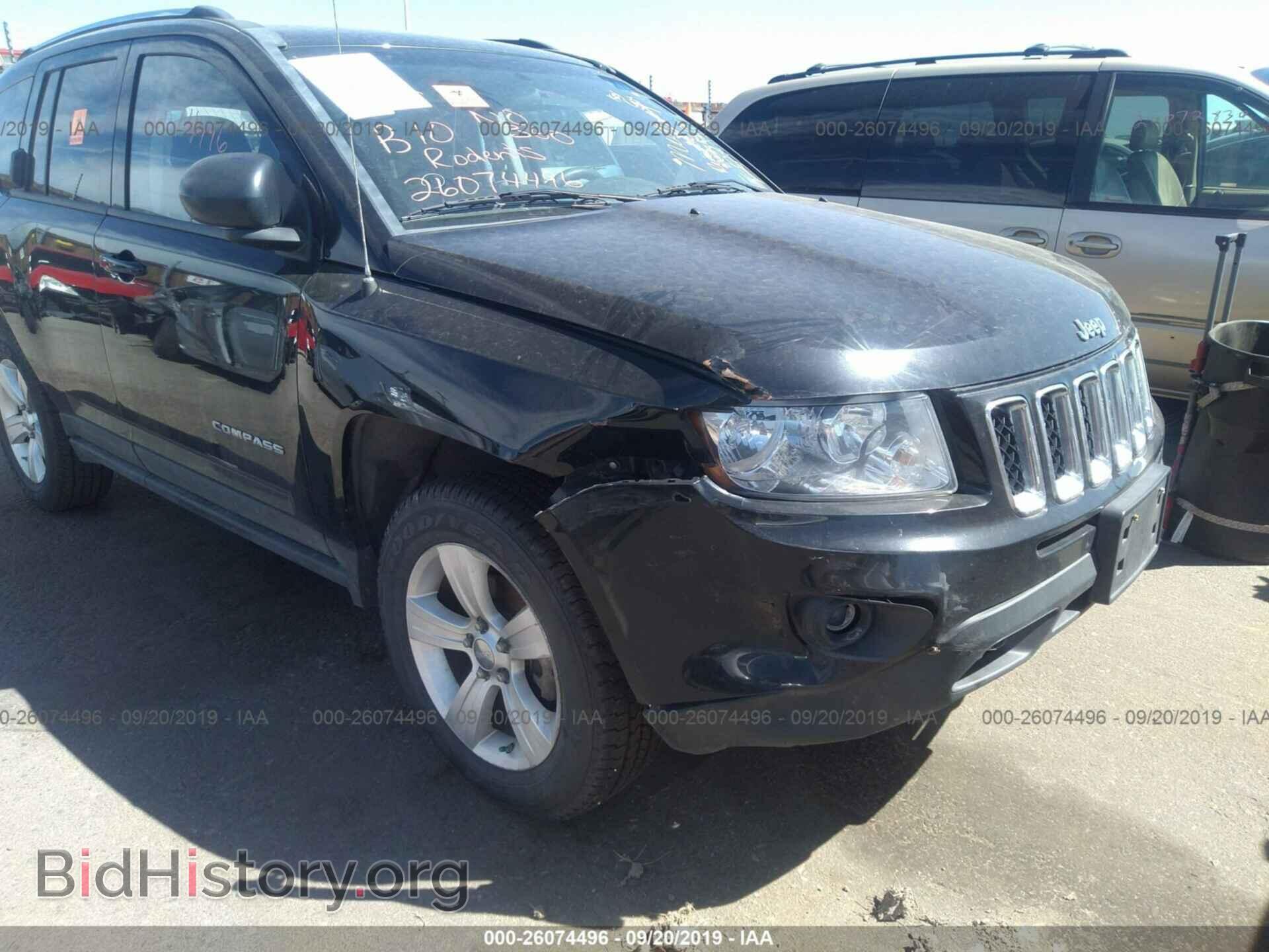 2012 JEEP COMPASS - VIN: 1C4NJDBB3CD598607 - Фото 6