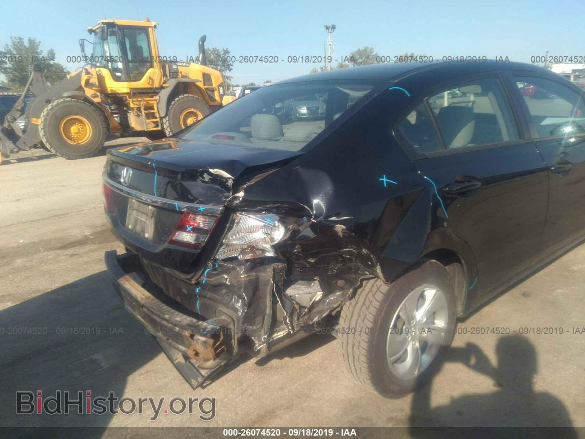 2013 HONDA CIVIC - VIN: 19XFB2F52DE056179 - Фото 6