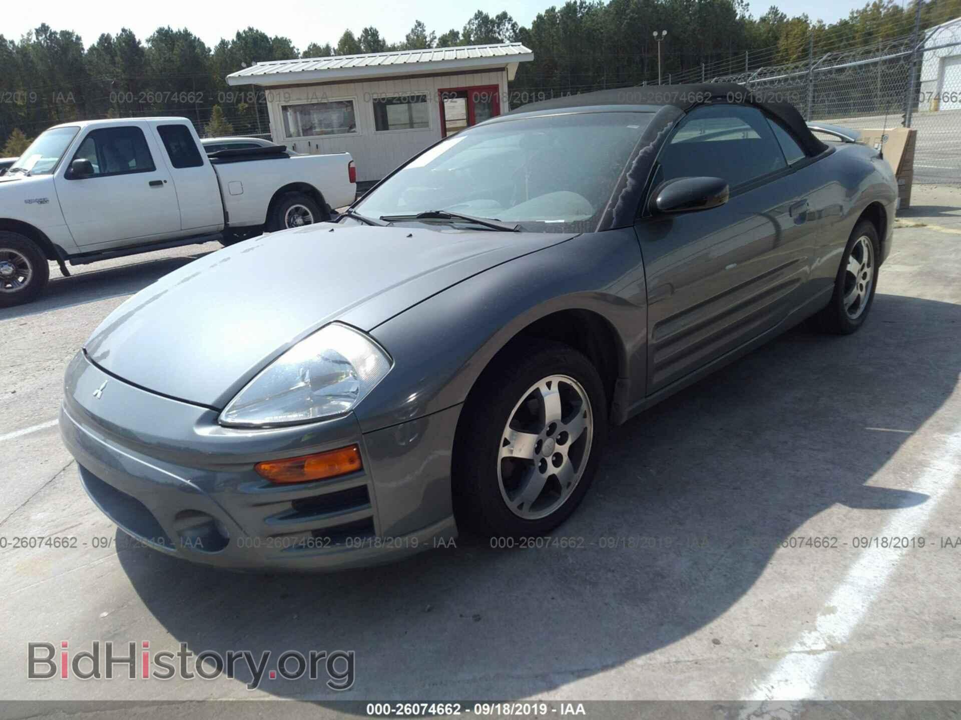2003 MITSUBISHI ECLIPSE - VIN: 4A3AE45G93E146470 - Photo 2