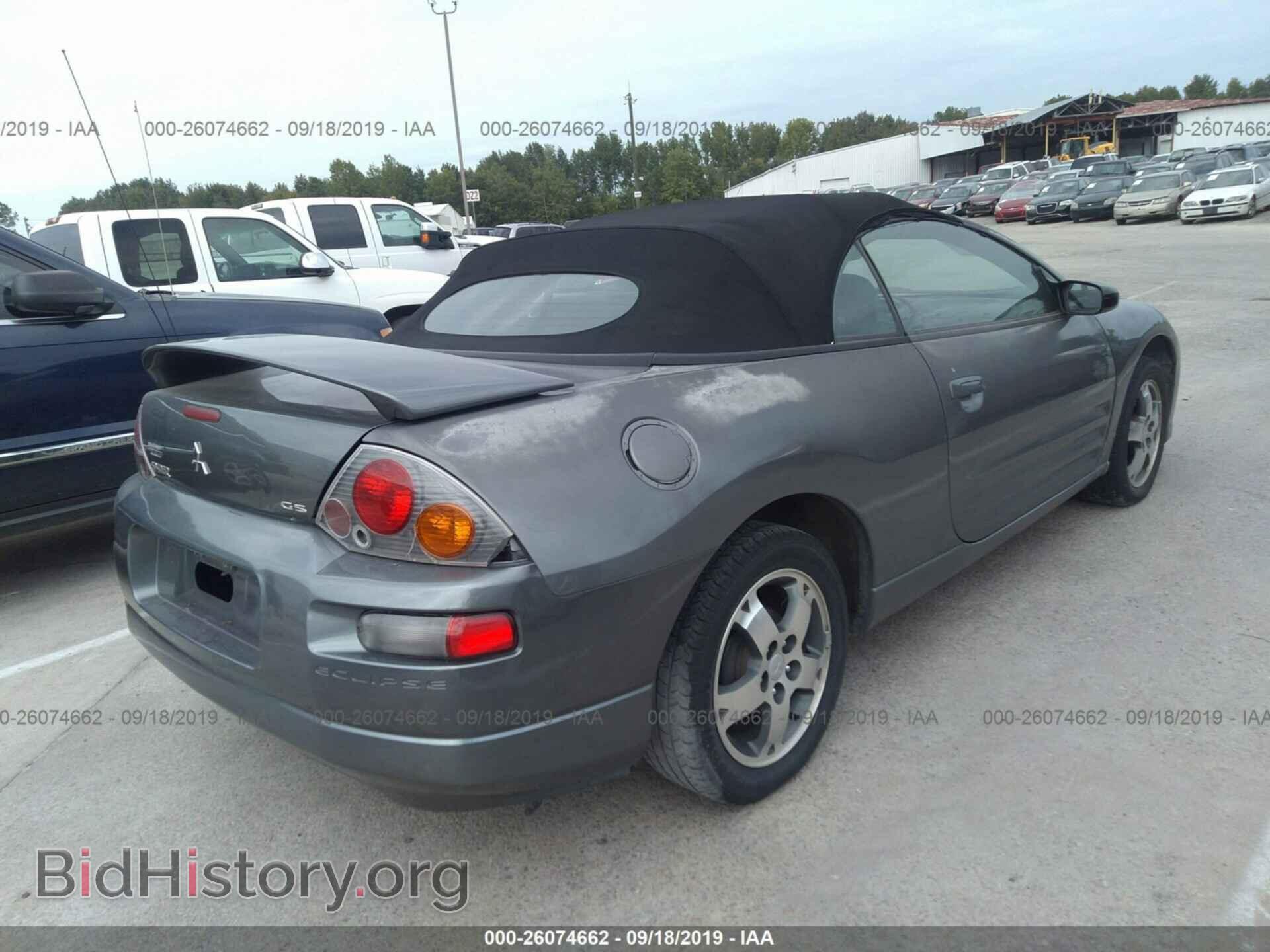 2003 MITSUBISHI ECLIPSE - VIN: 4A3AE45G93E146470 - Photo 4